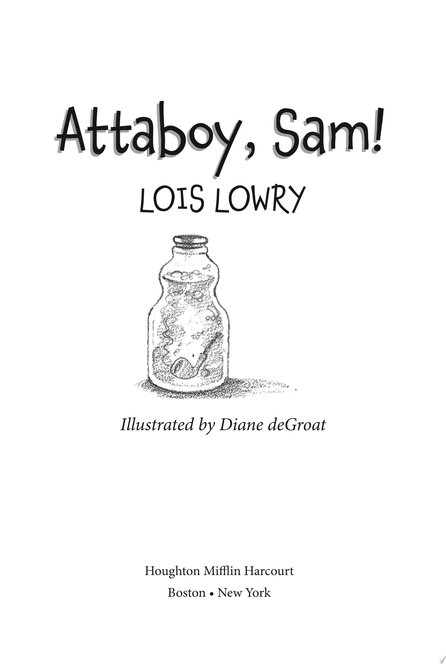Attaboy, Sam!