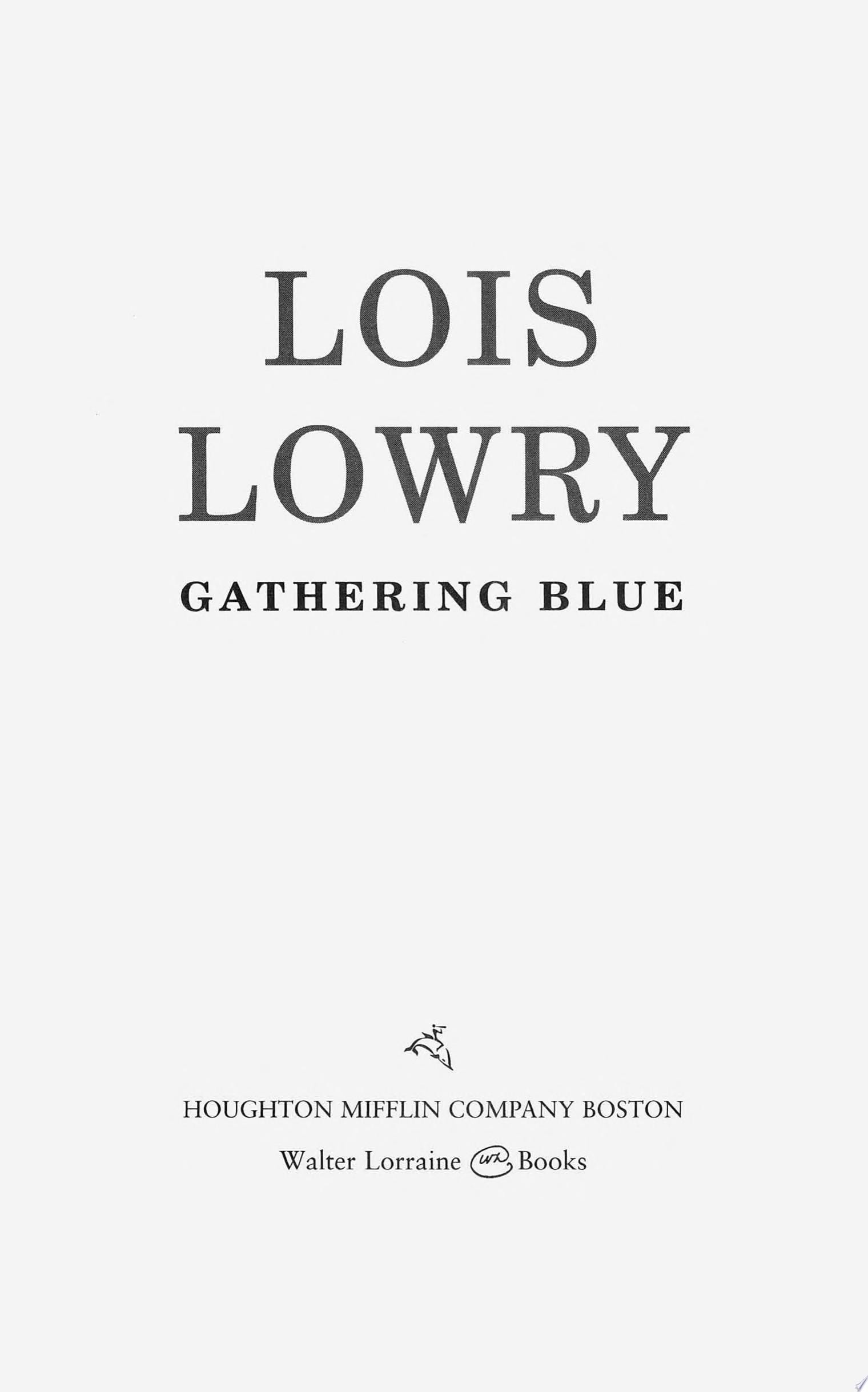 Gathering Blue