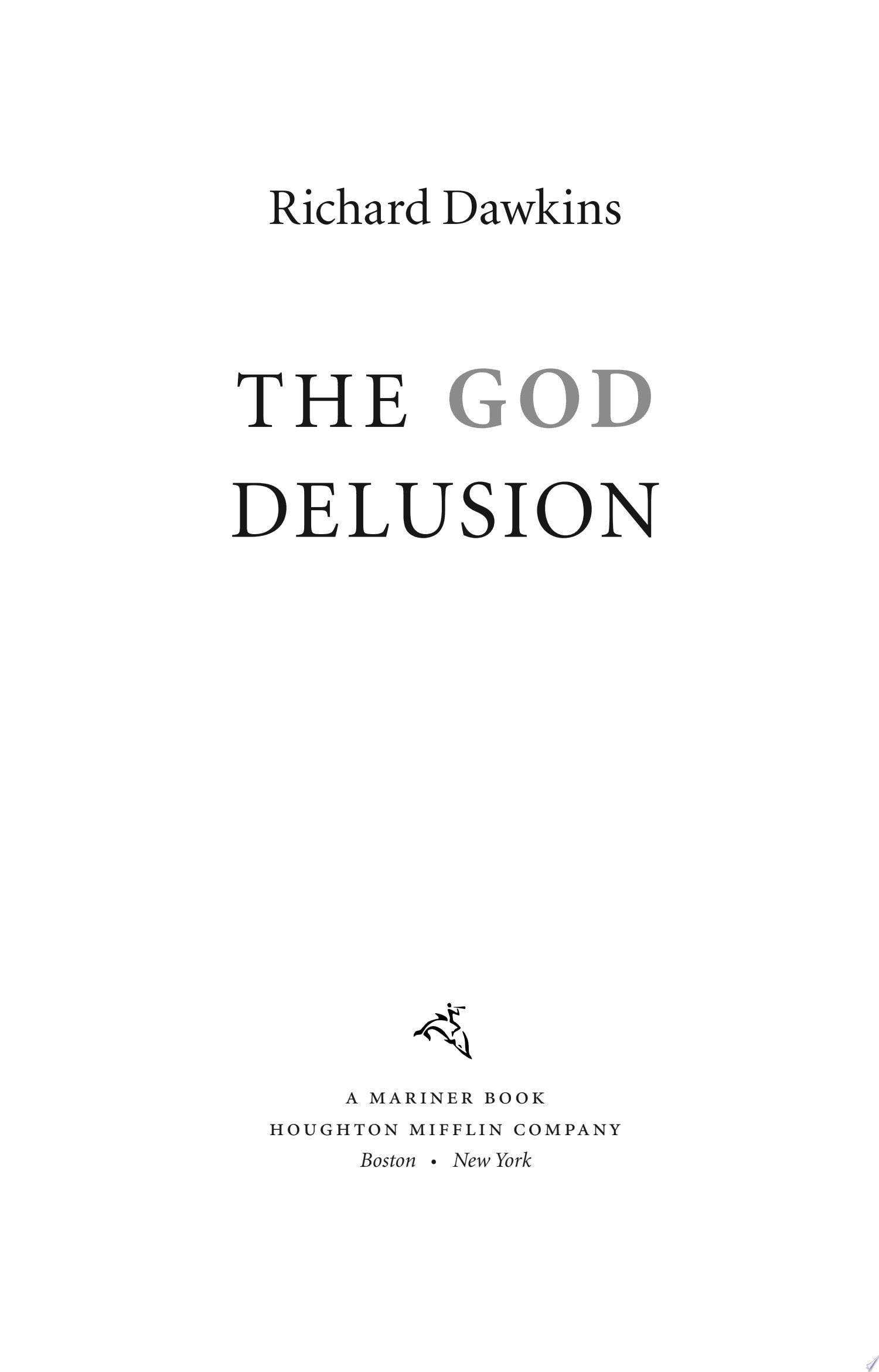The God Delusion