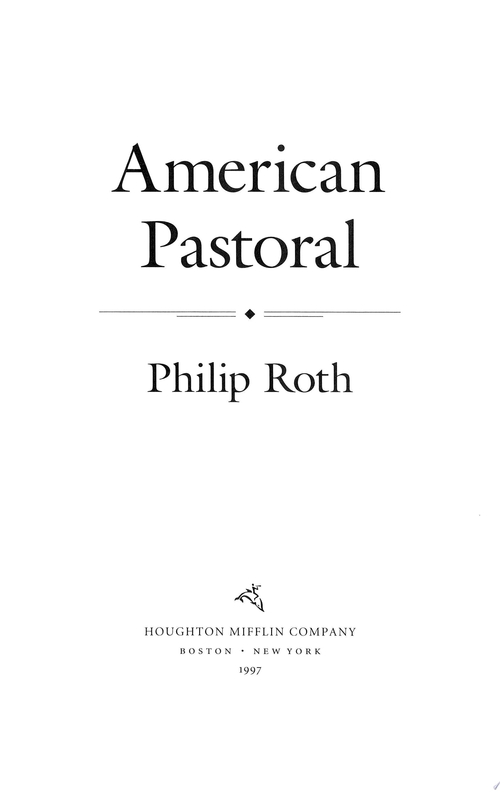 American Pastoral
