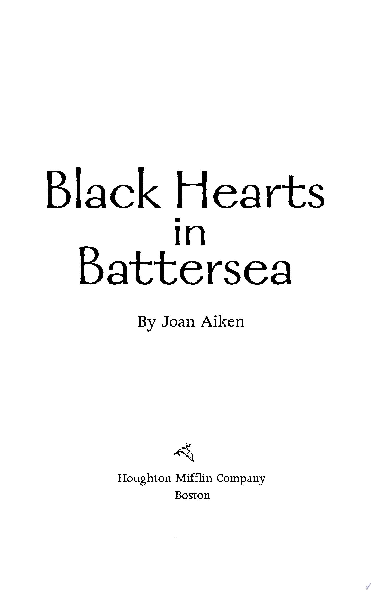 Black Hearts in Battersea