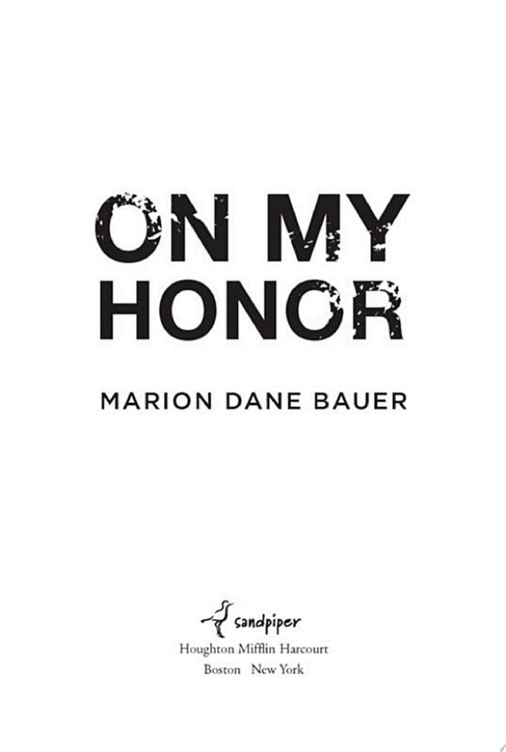 On My Honor