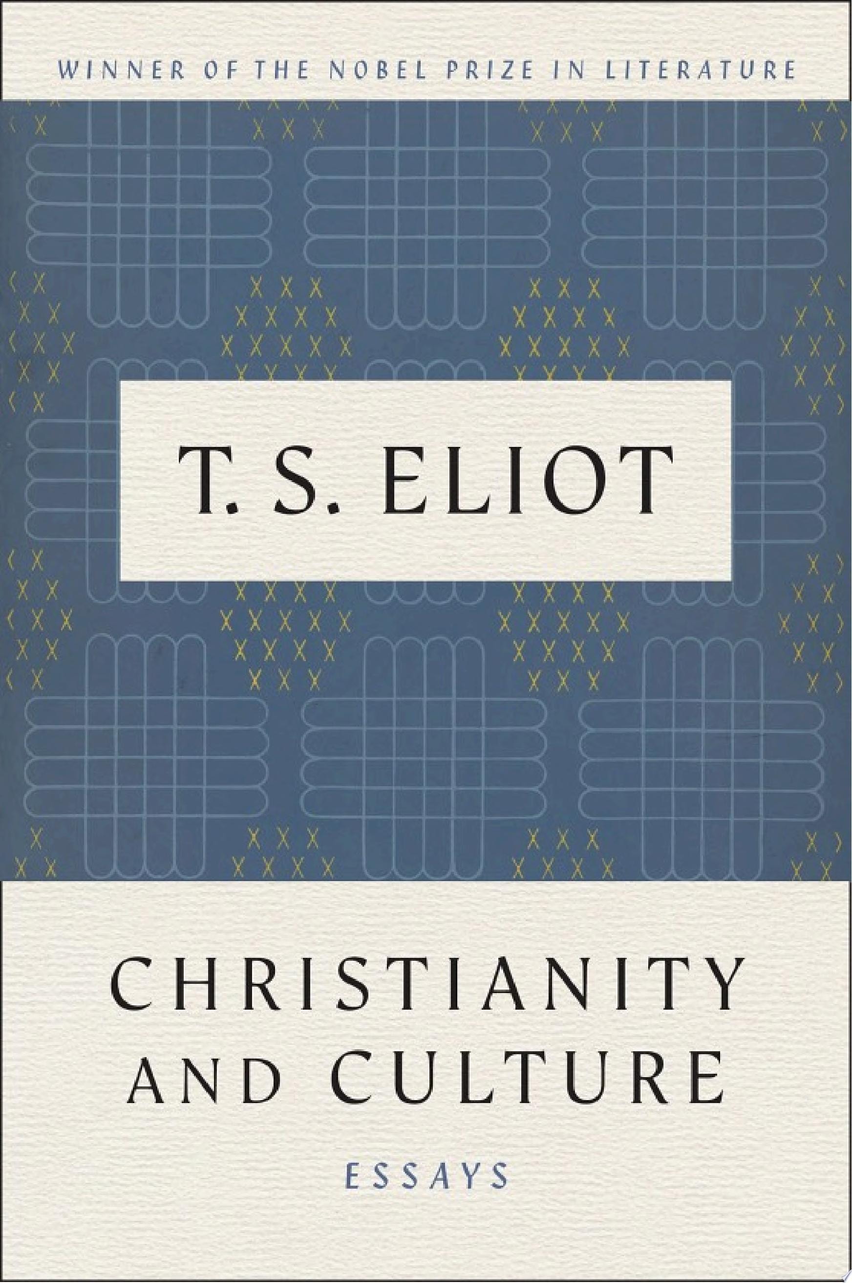 Christianity and Culture