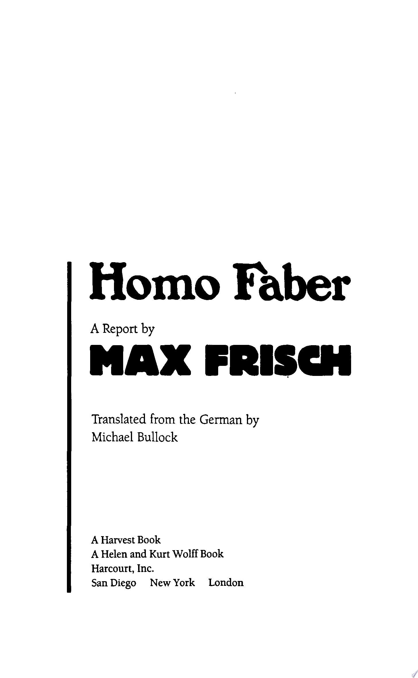 Homo Faber