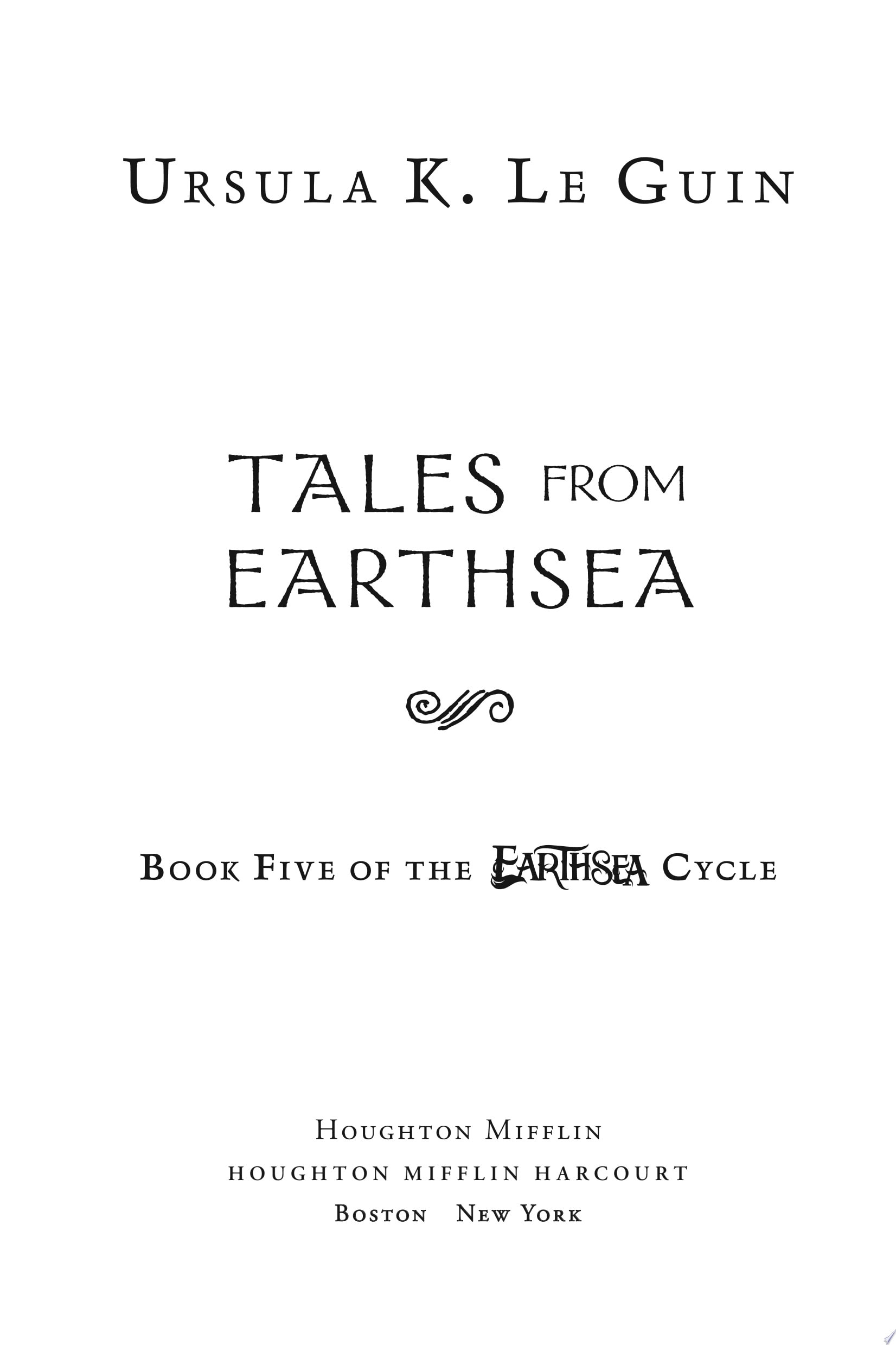 Tales from Earthsea