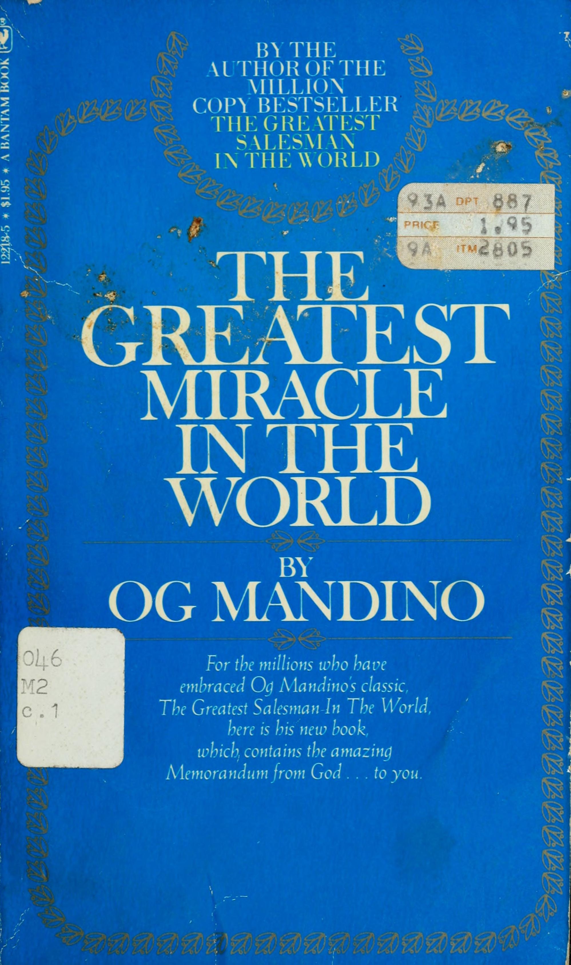 The Greatest Miracle in the World
