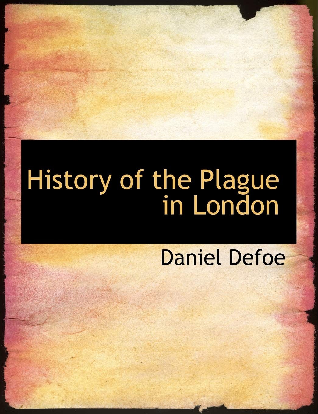 History of the Plague in London