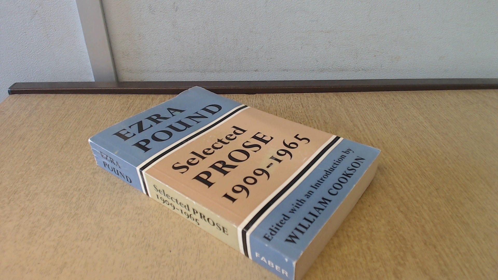 Selected Prose, 1909-1965