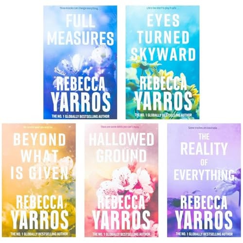 Flight & Glory Series Collection 5 Book Set By Rebecca Yarros (full Measures, Eyes Turned Skyward, Beyond What Is Given, Hallowed Ground, The Last Letter)