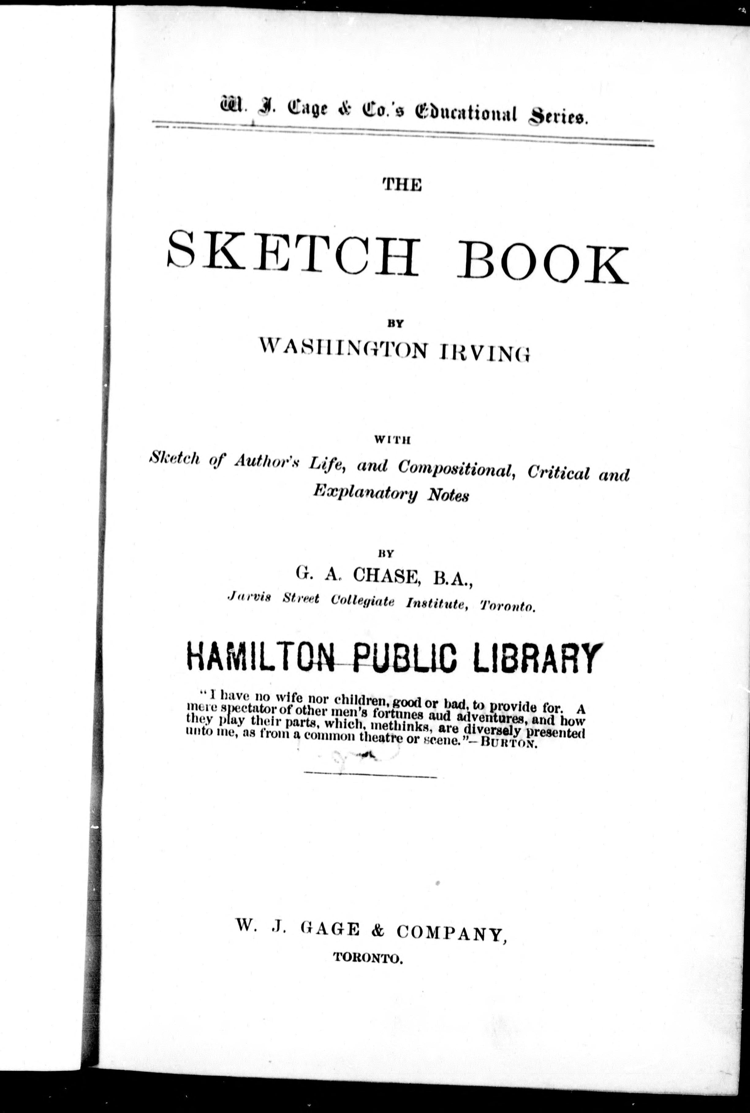 The Sketch Book