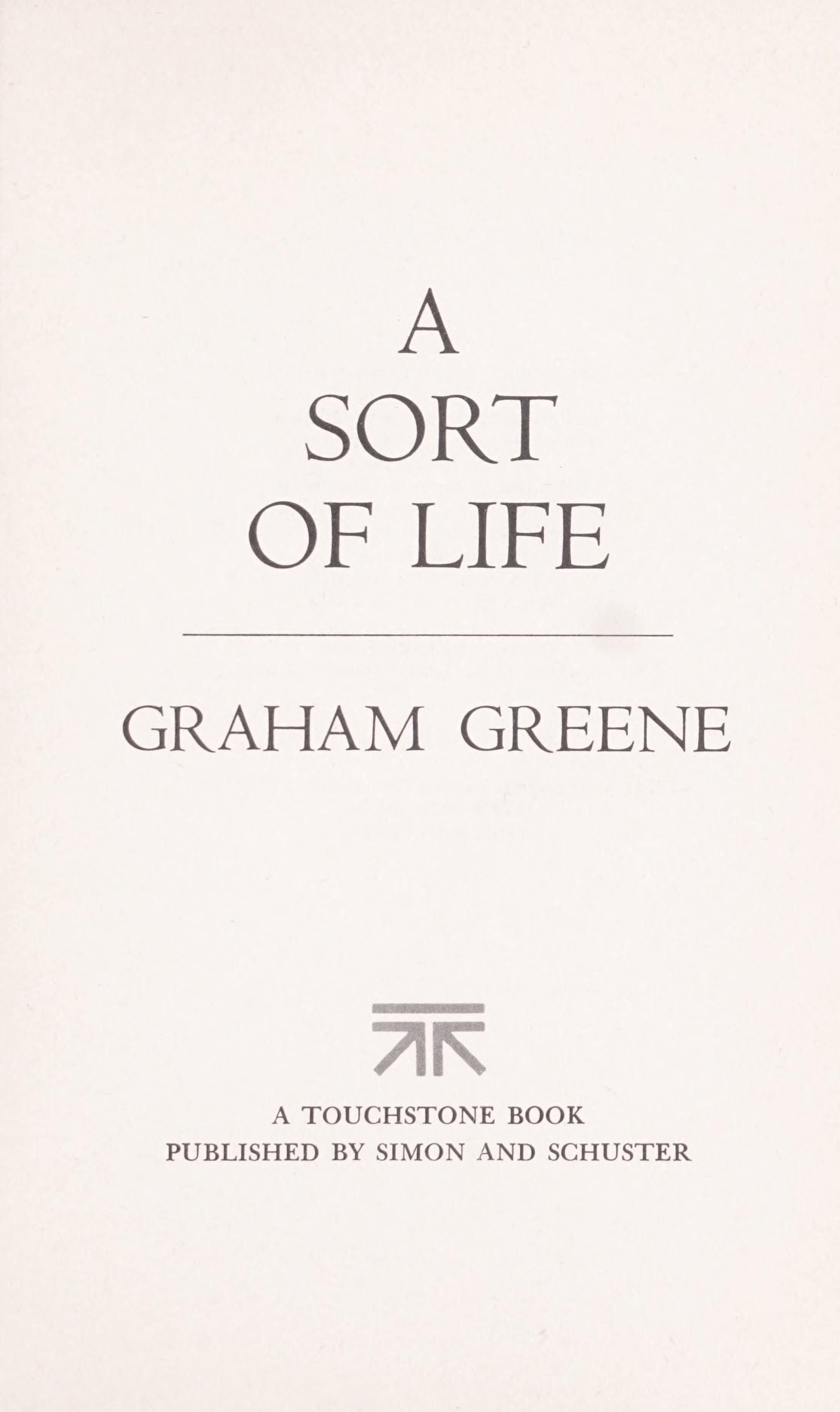 A Sort of Life