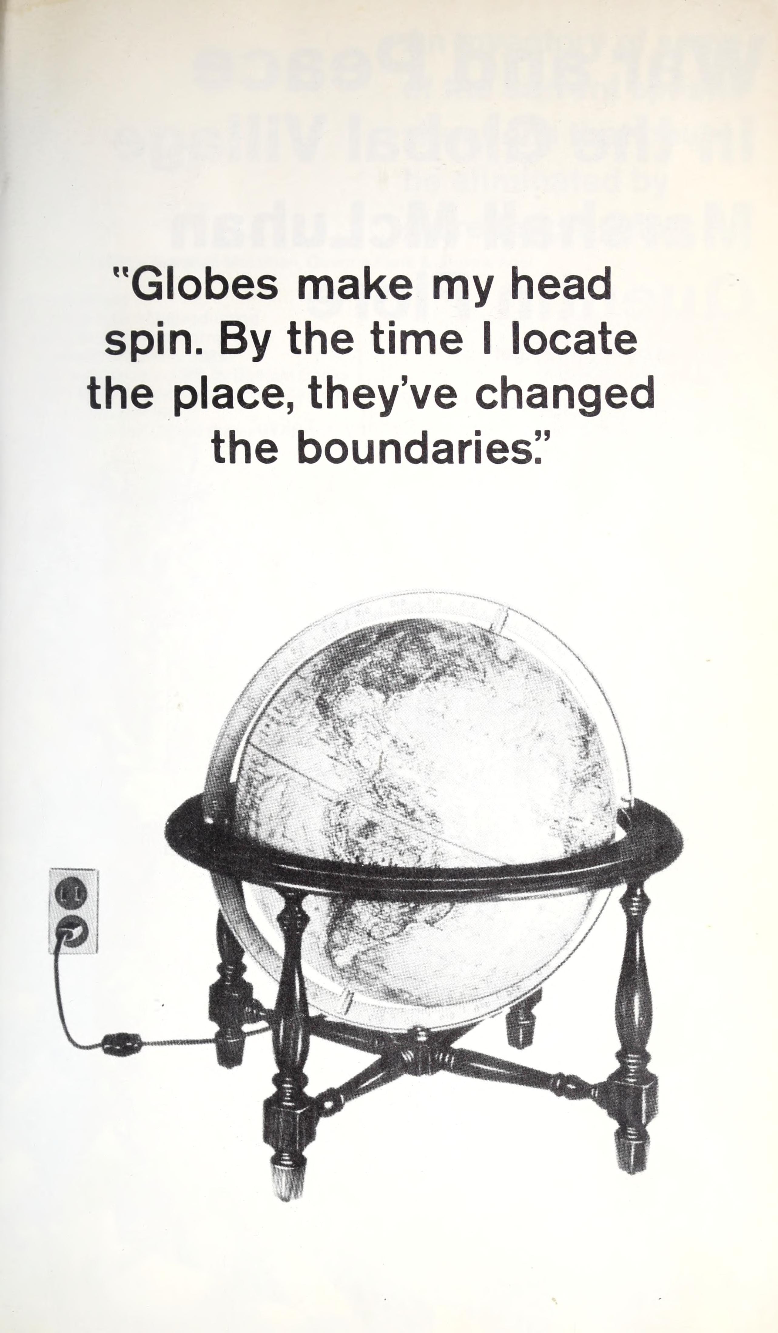 War and Peace in the Global Village An Inventory of Some of the Current Spastic Situations that Could be Eliminated by More Feedforward