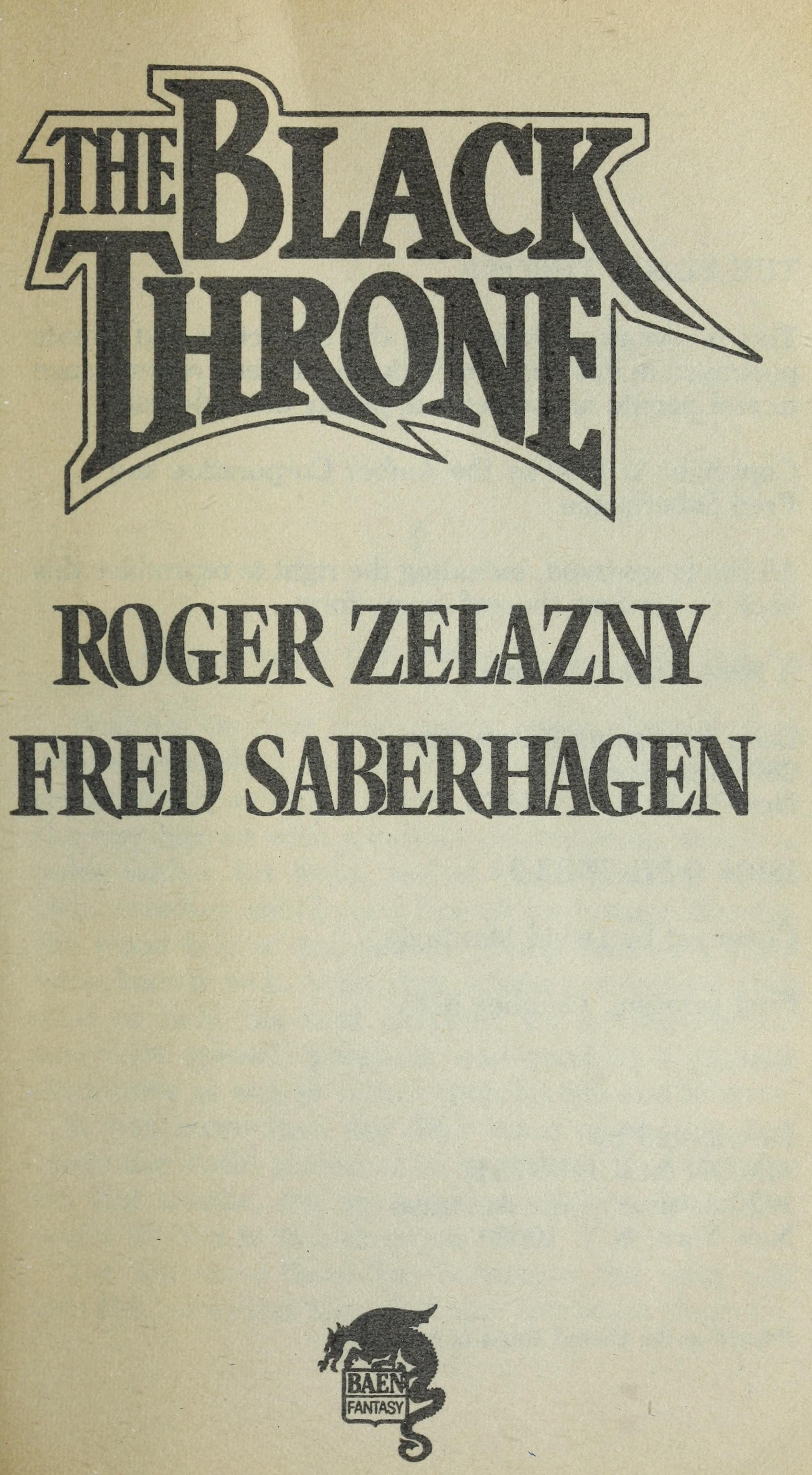The Black Throne