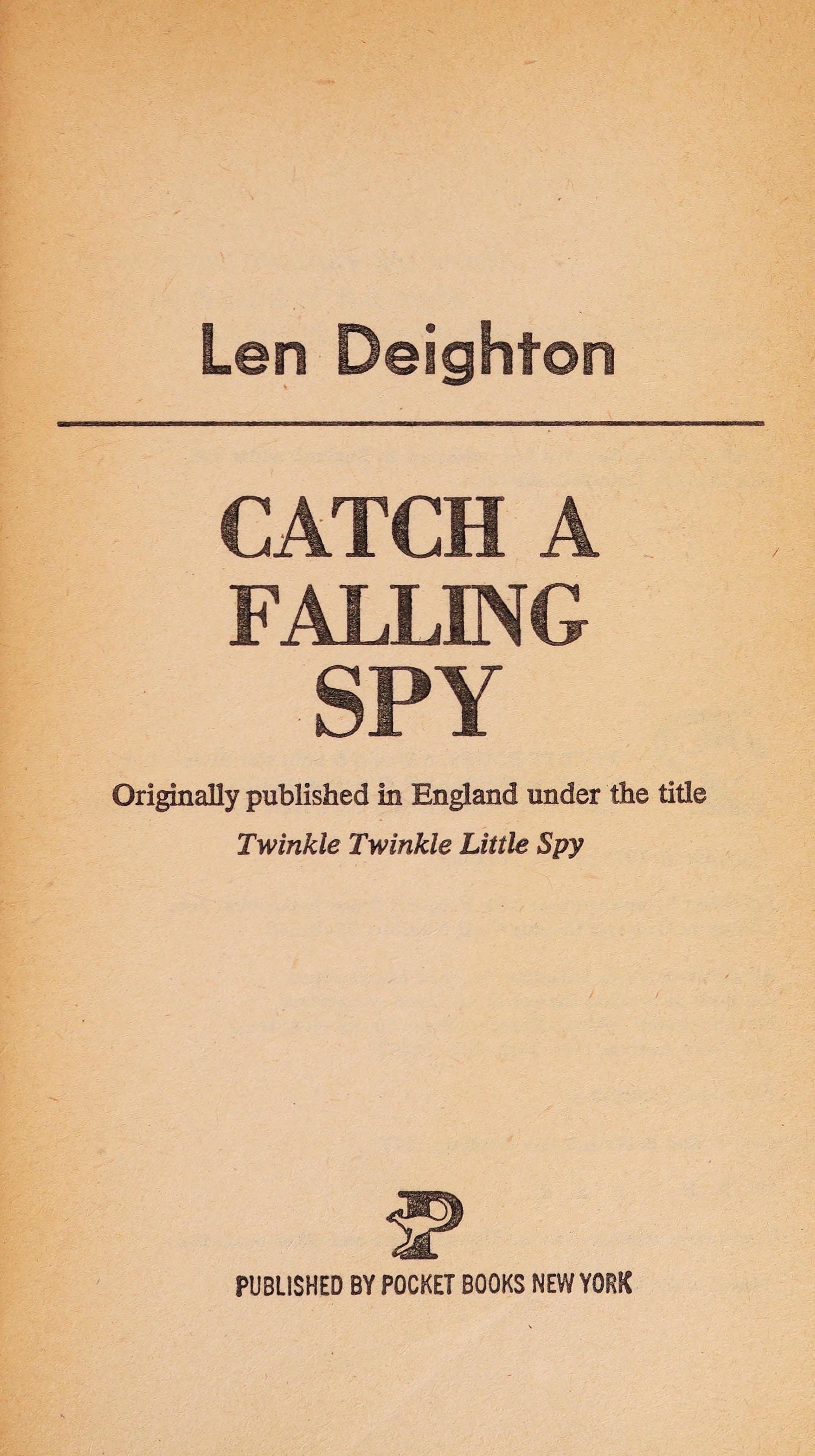 Catch Falling Spy