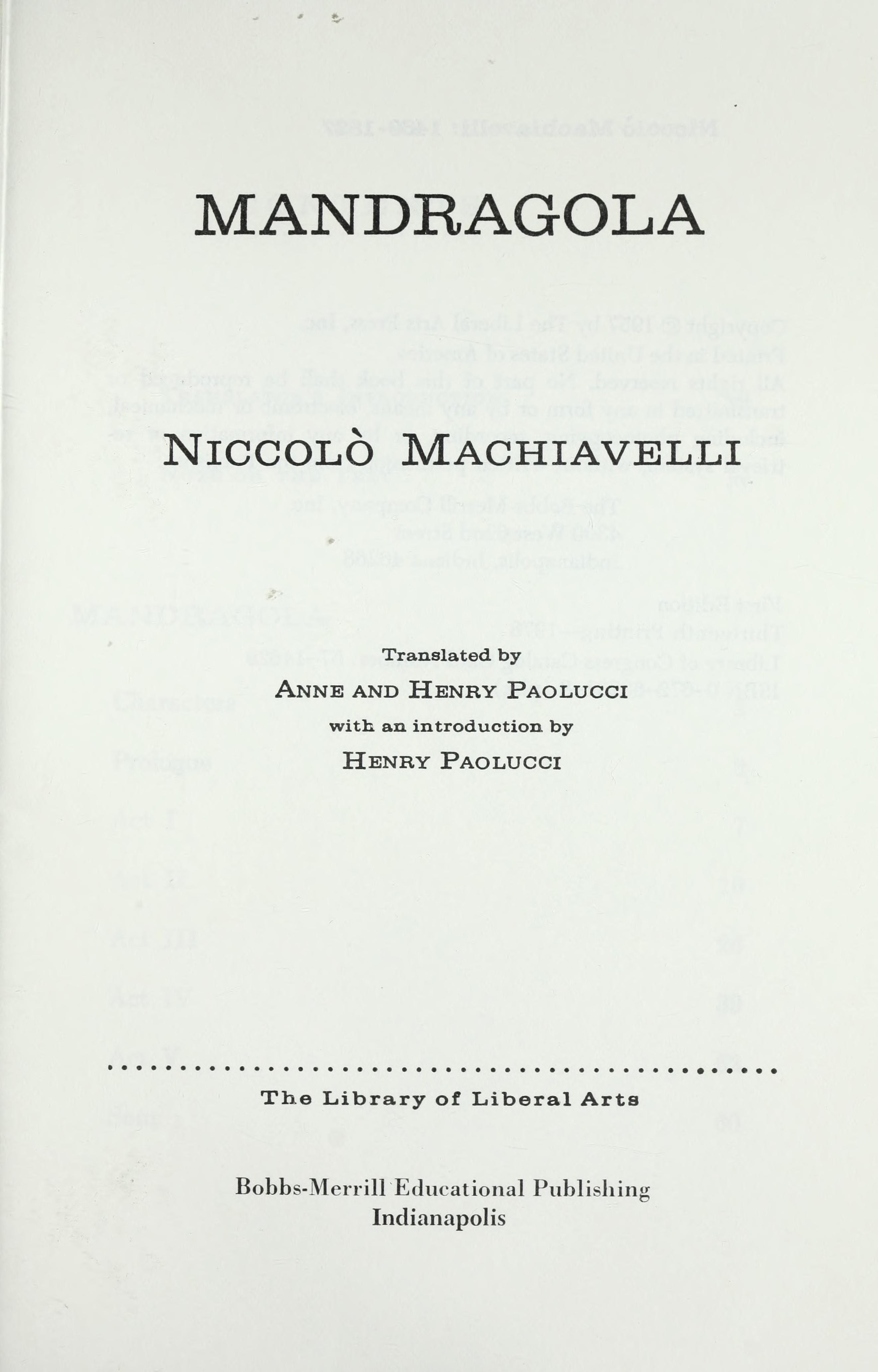 Mandragola