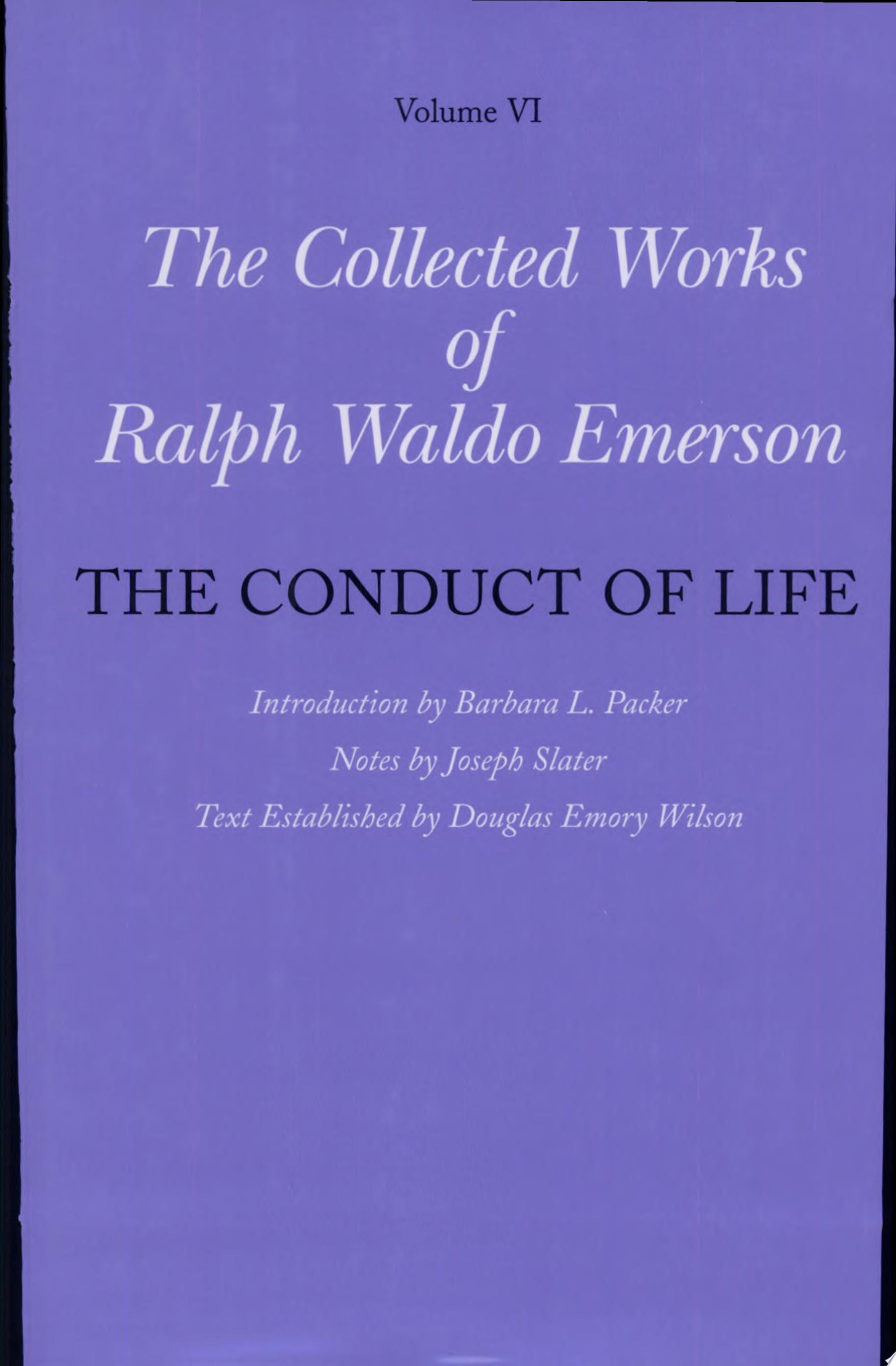 The Conduct of Life