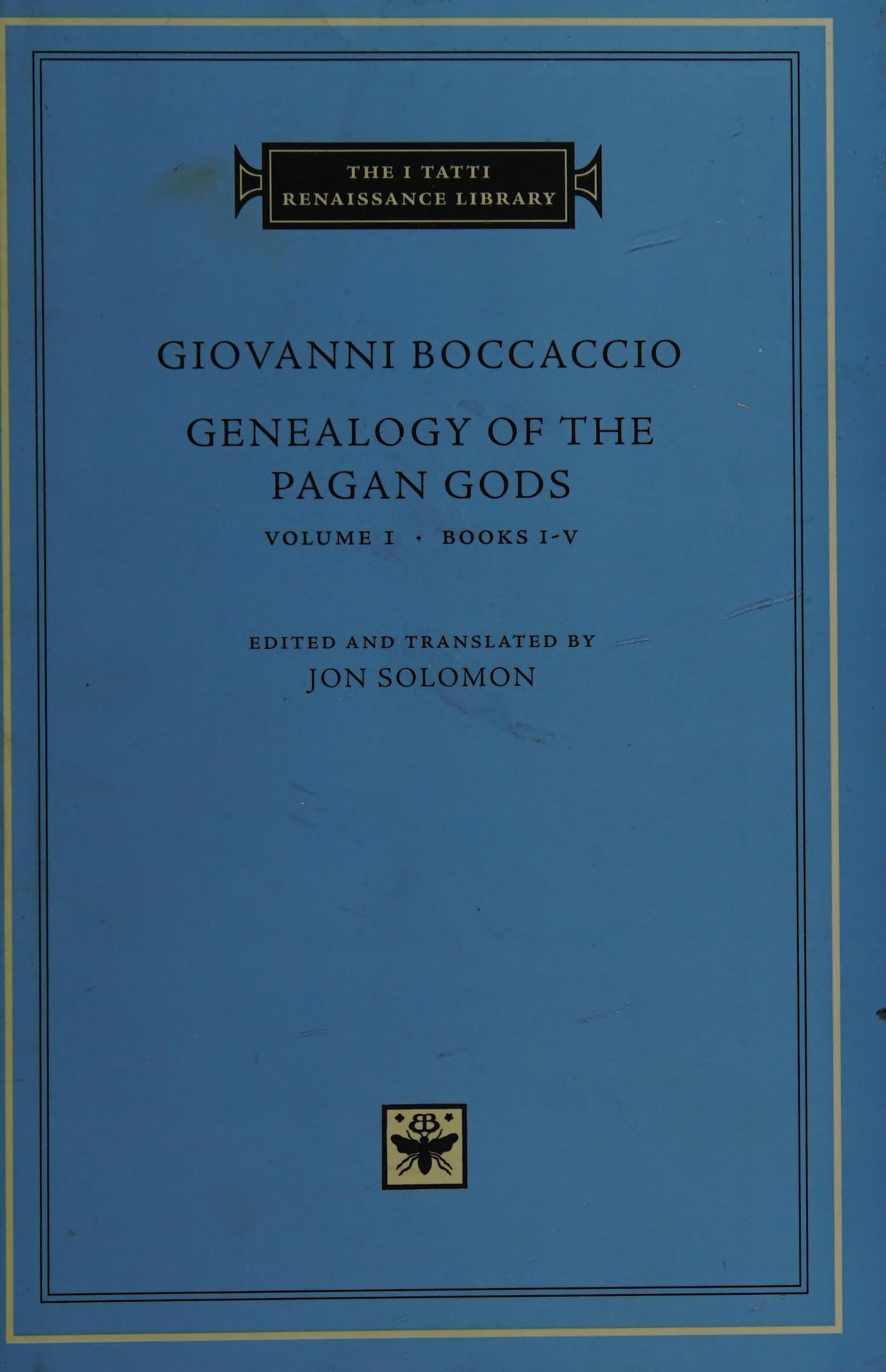 Genealogy of the Pagan Gods