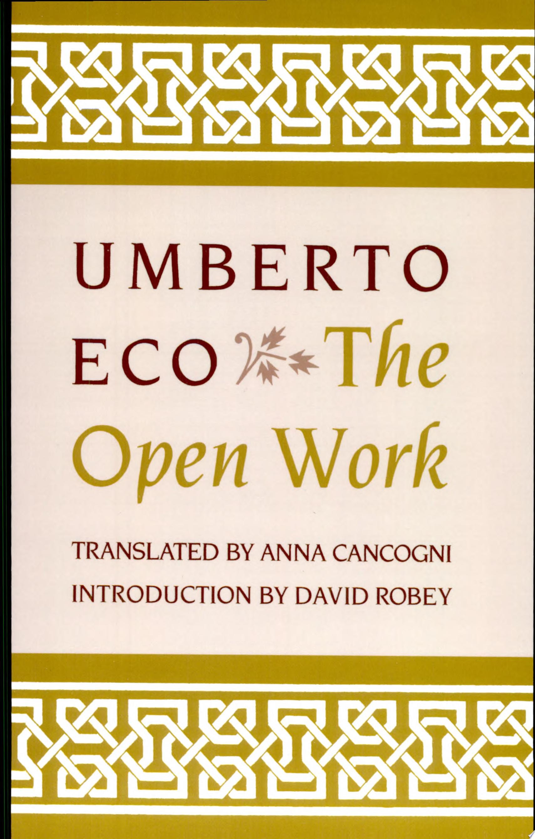 The Open Work