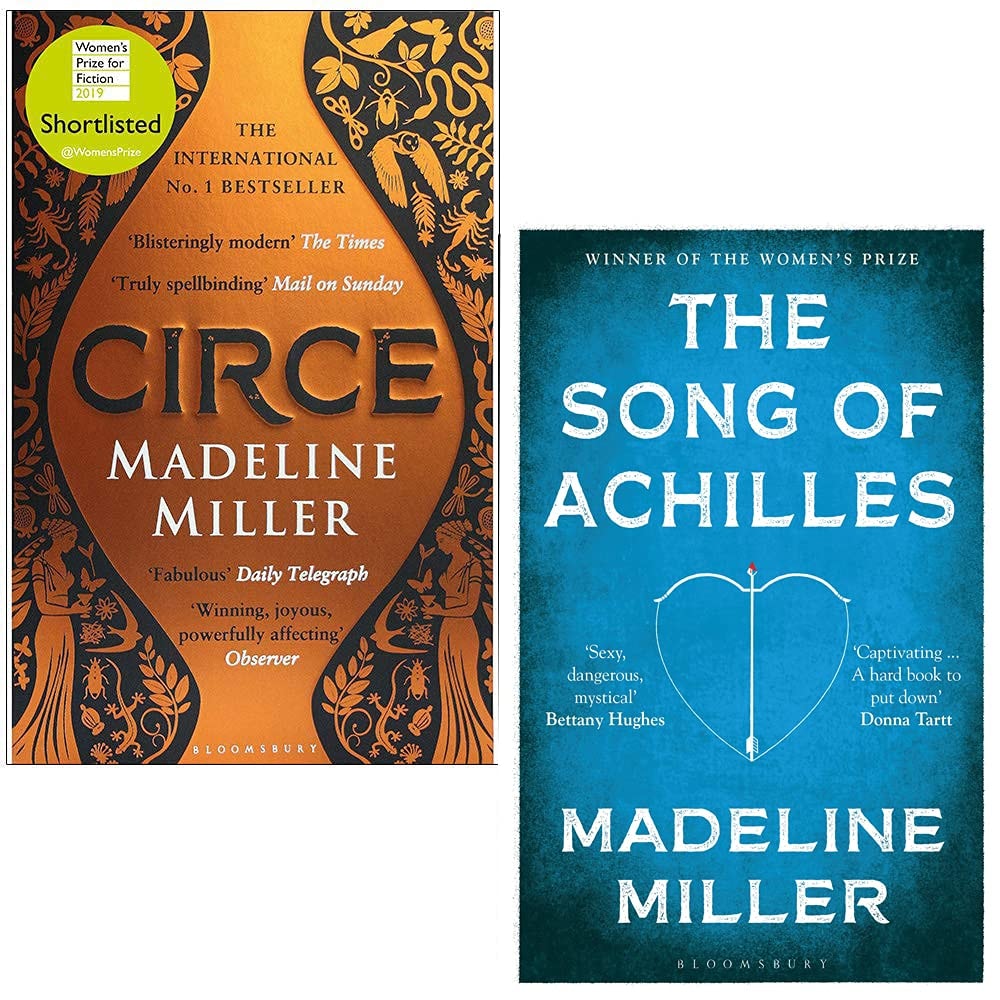 Circe and The Song of Achilles 2 Books Collection Set By Madeline Miller