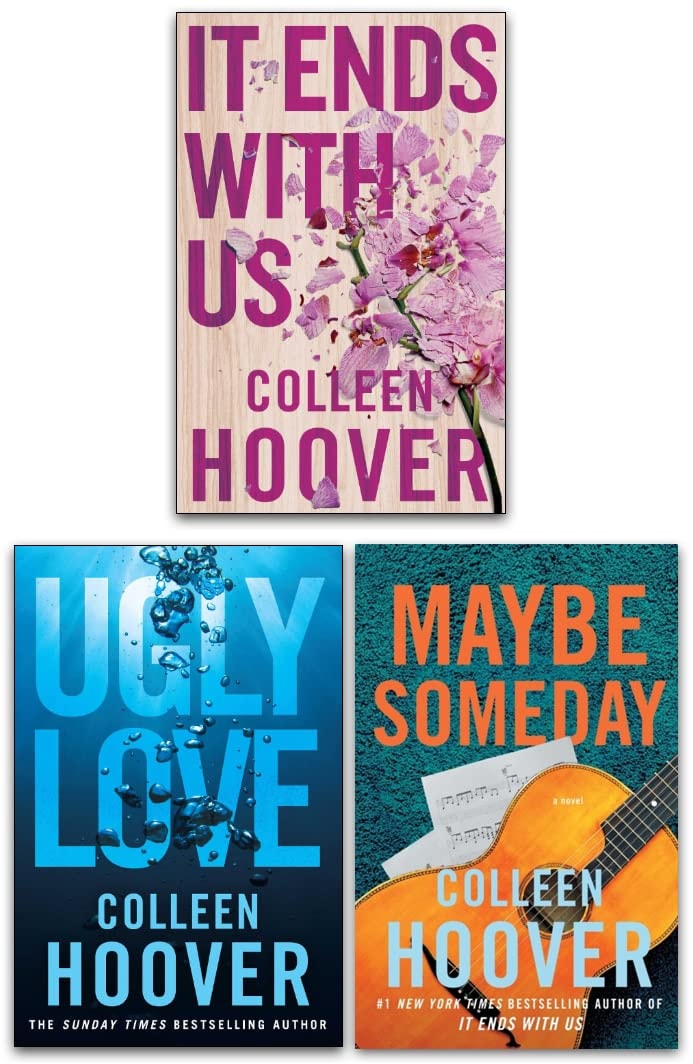 Colleen Hoover Collection 3 Books Set (Ugly Love, It Ends With Us, November 9)