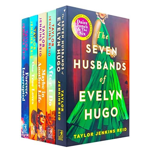 Taylor Jenkins Reid 5 Books Collection Set (seven Husbands Of Evelyn Hugo, Maybe In Another Life, After I Do, One True Loves And More!)