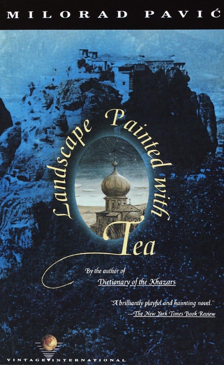 Landscape Painted With Tea