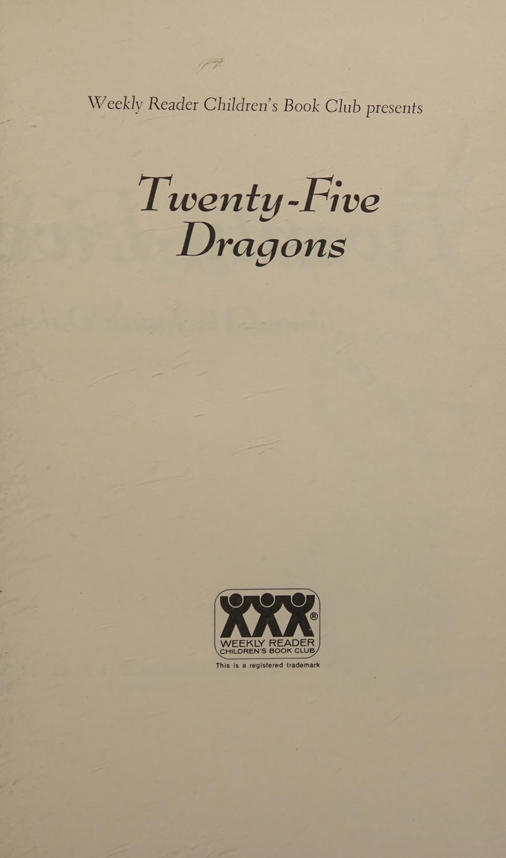 Twenty-five Dragons
