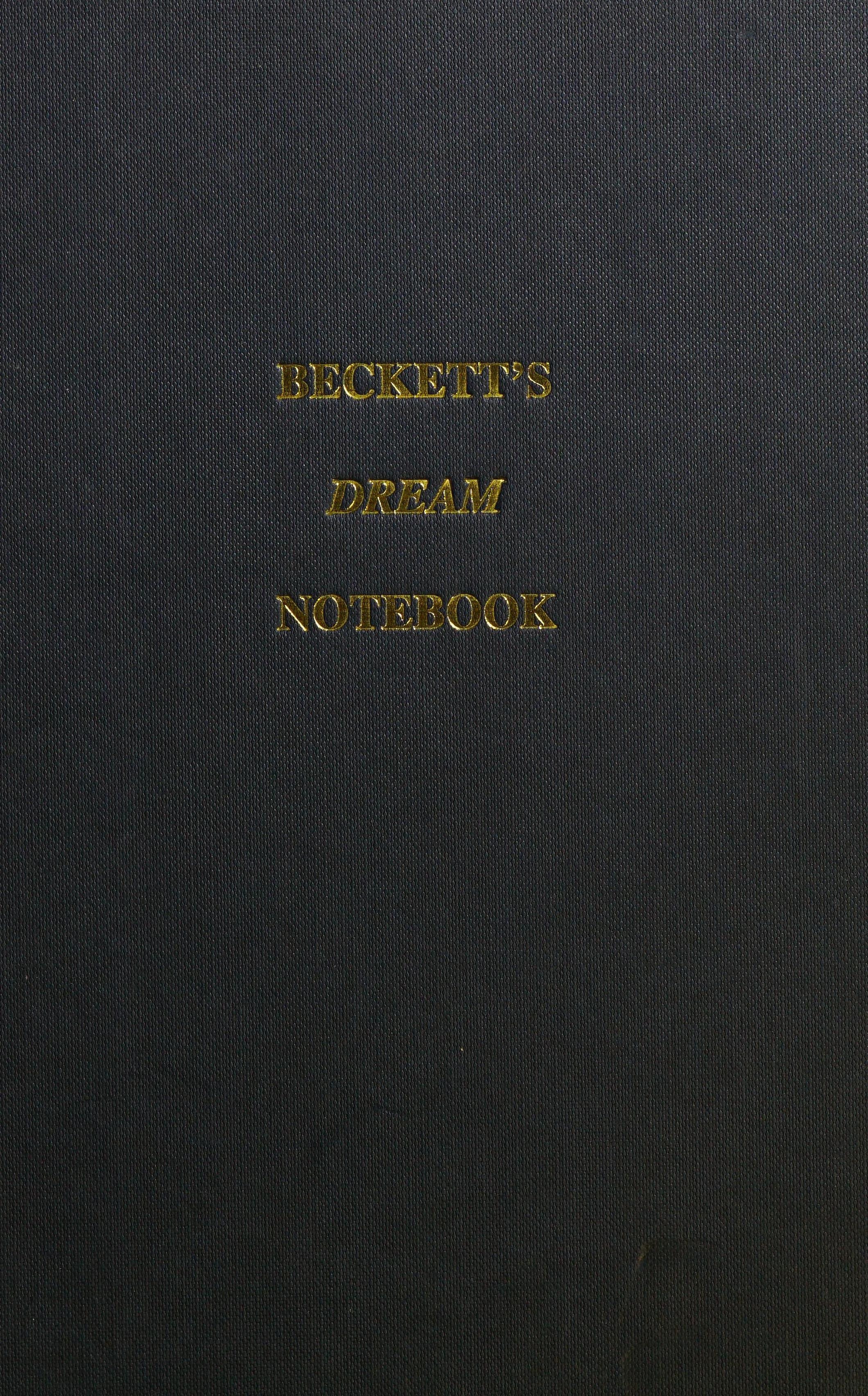 Beckett's Dream Notebook