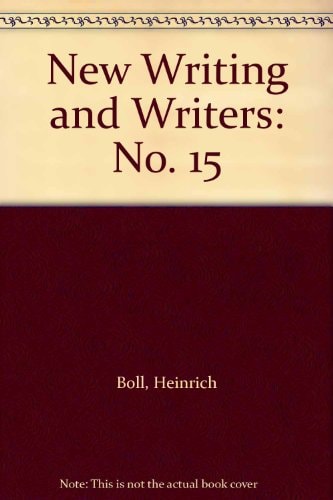 New Writing and Writers