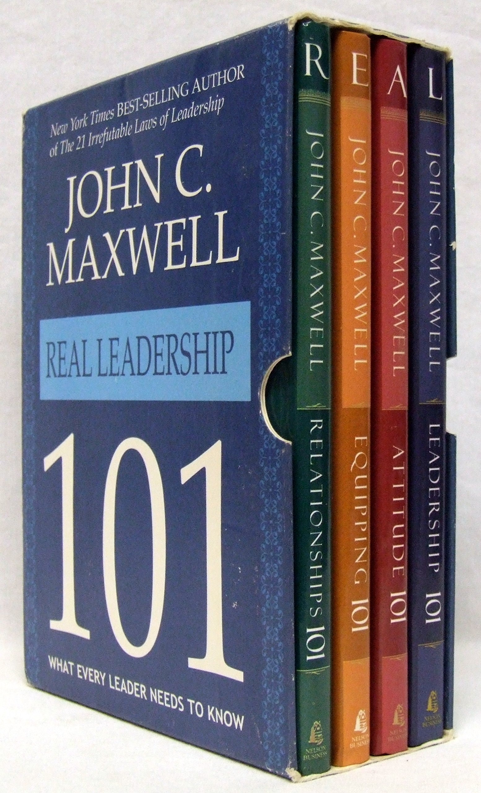 Real Leadership 101 Box Set: Leadership 101, Attitude 101, Equipping 101, Relationships 101