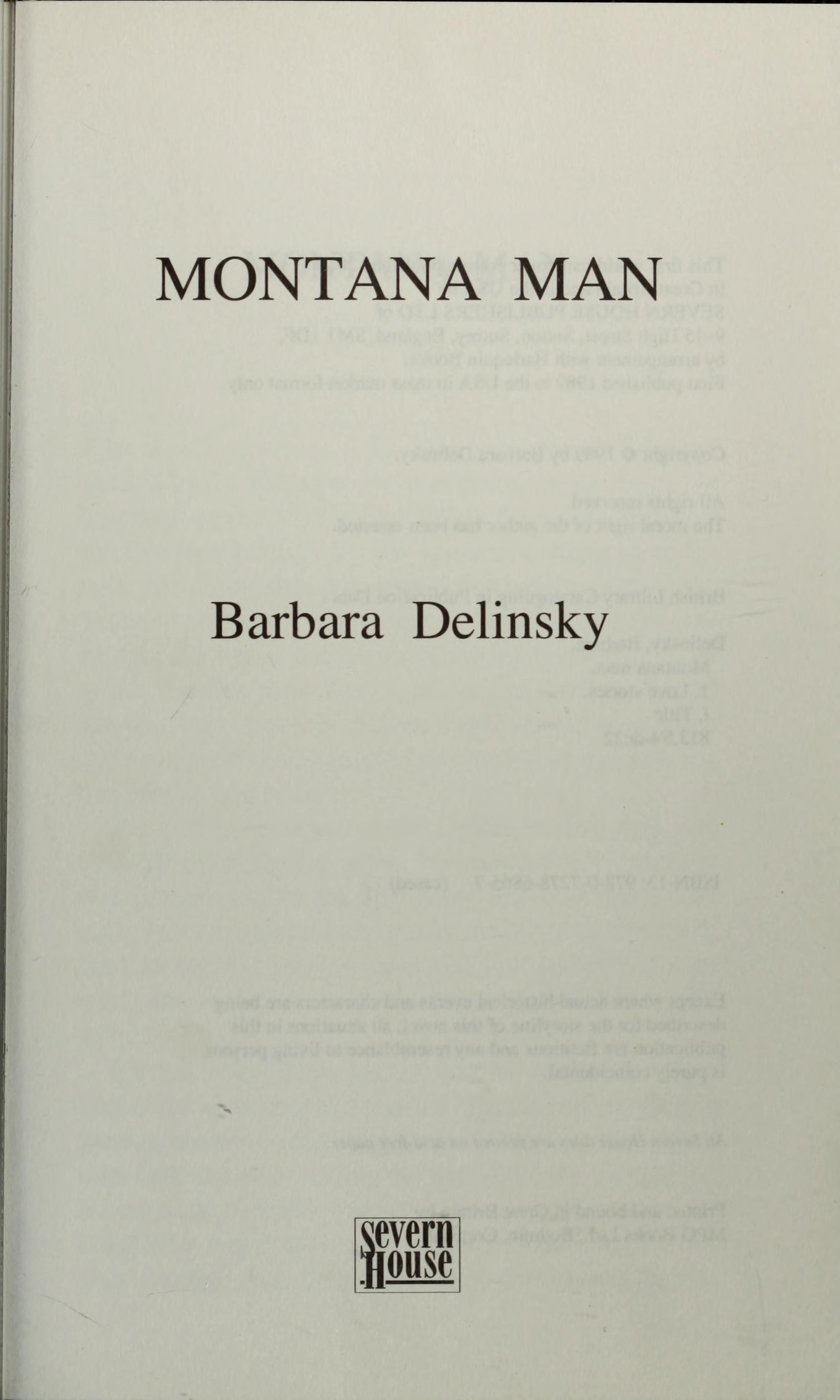 Montana Man