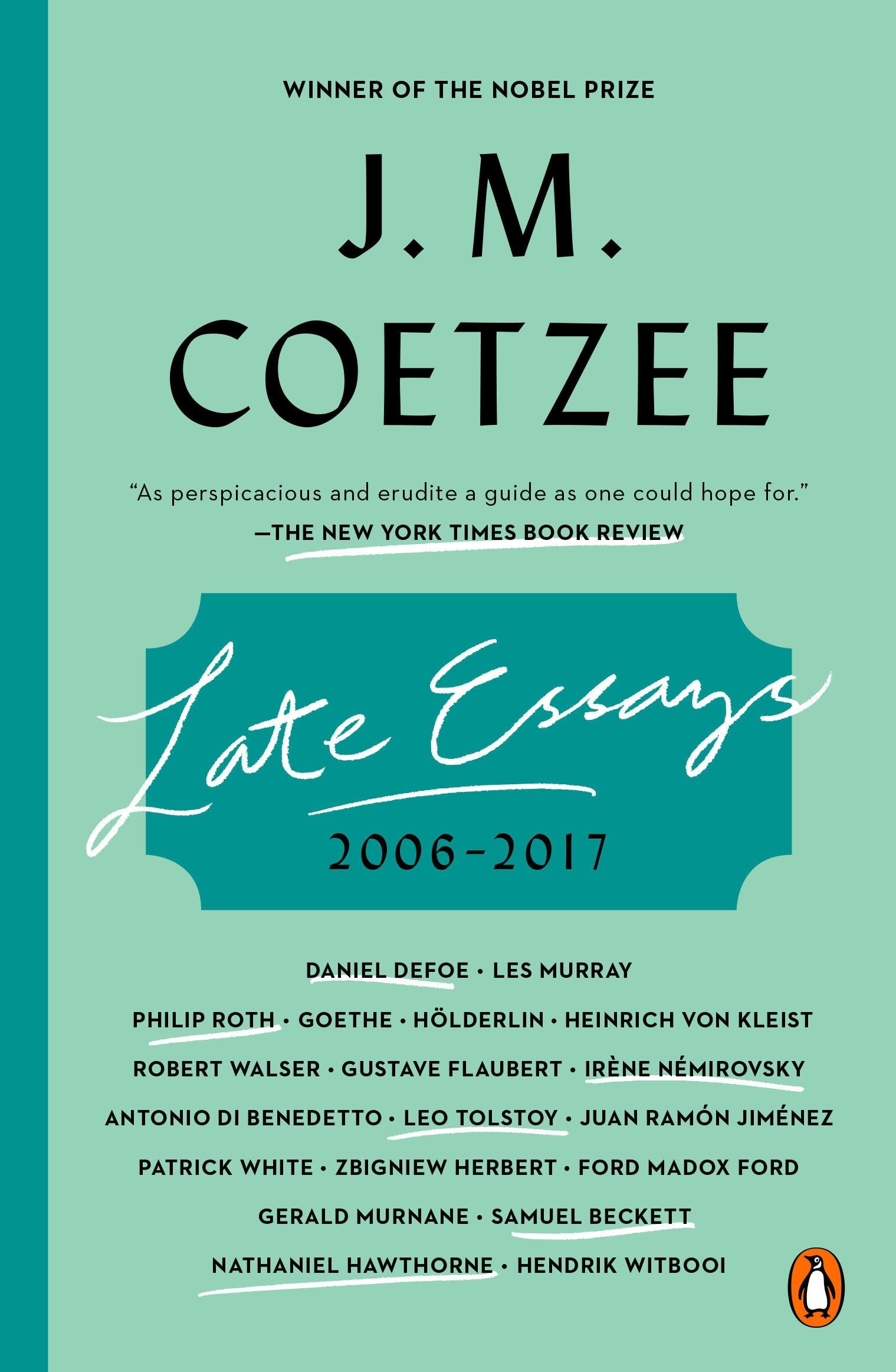 Late Essays 2006 - 2017