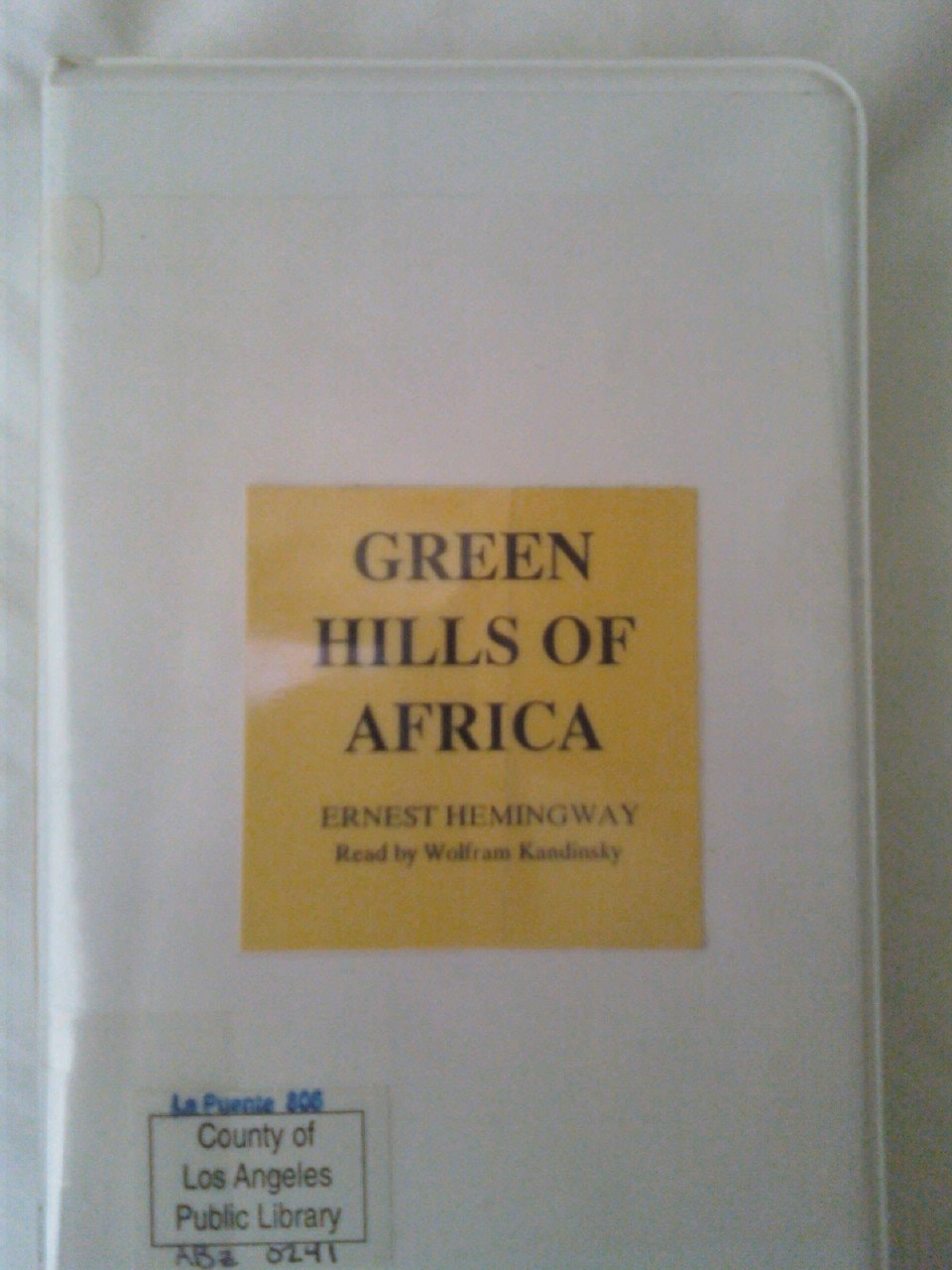 Green Hills of Africa