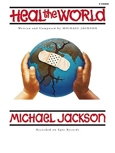 Heal the World Five Finger Piano, Sheet