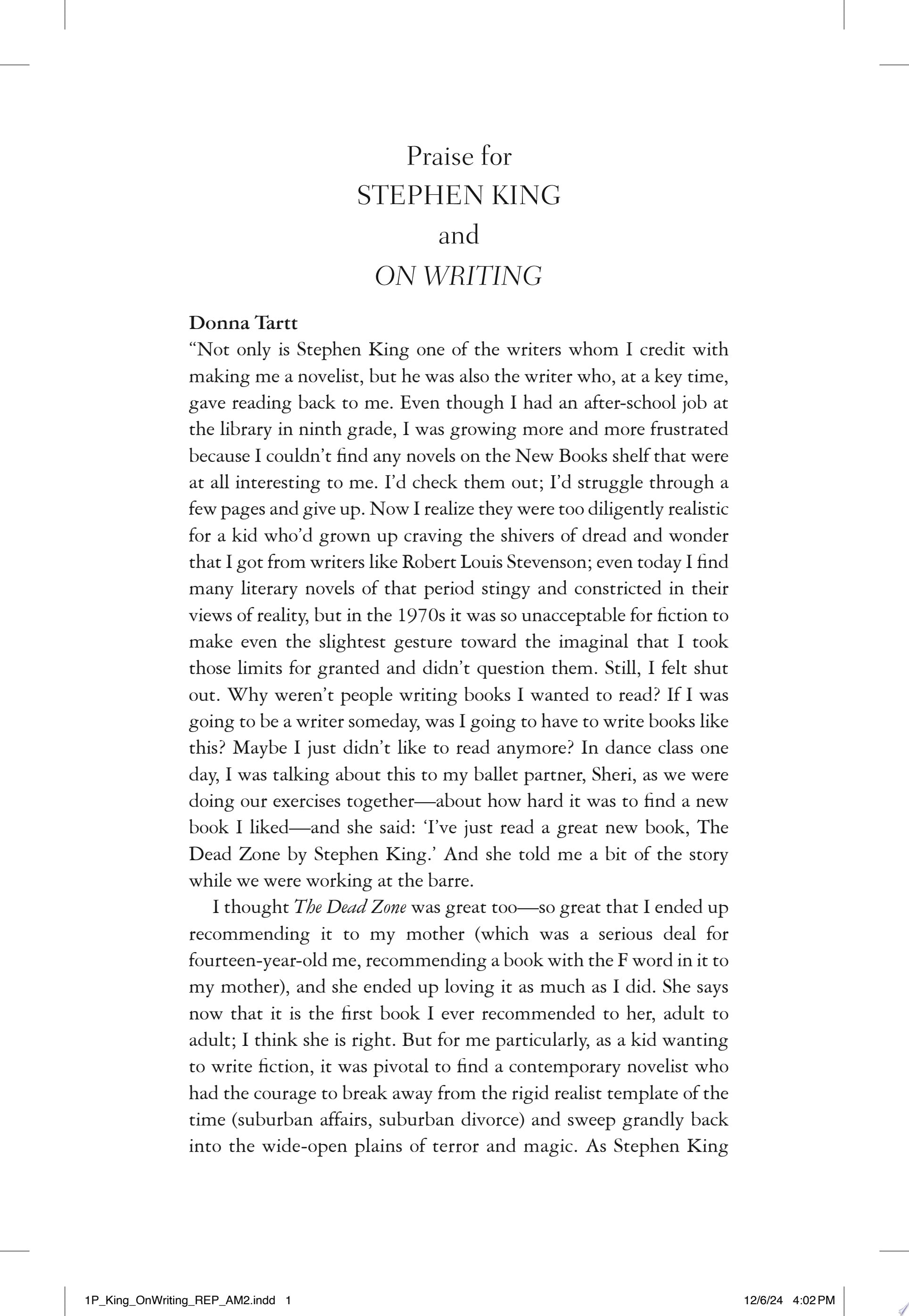 On Writing