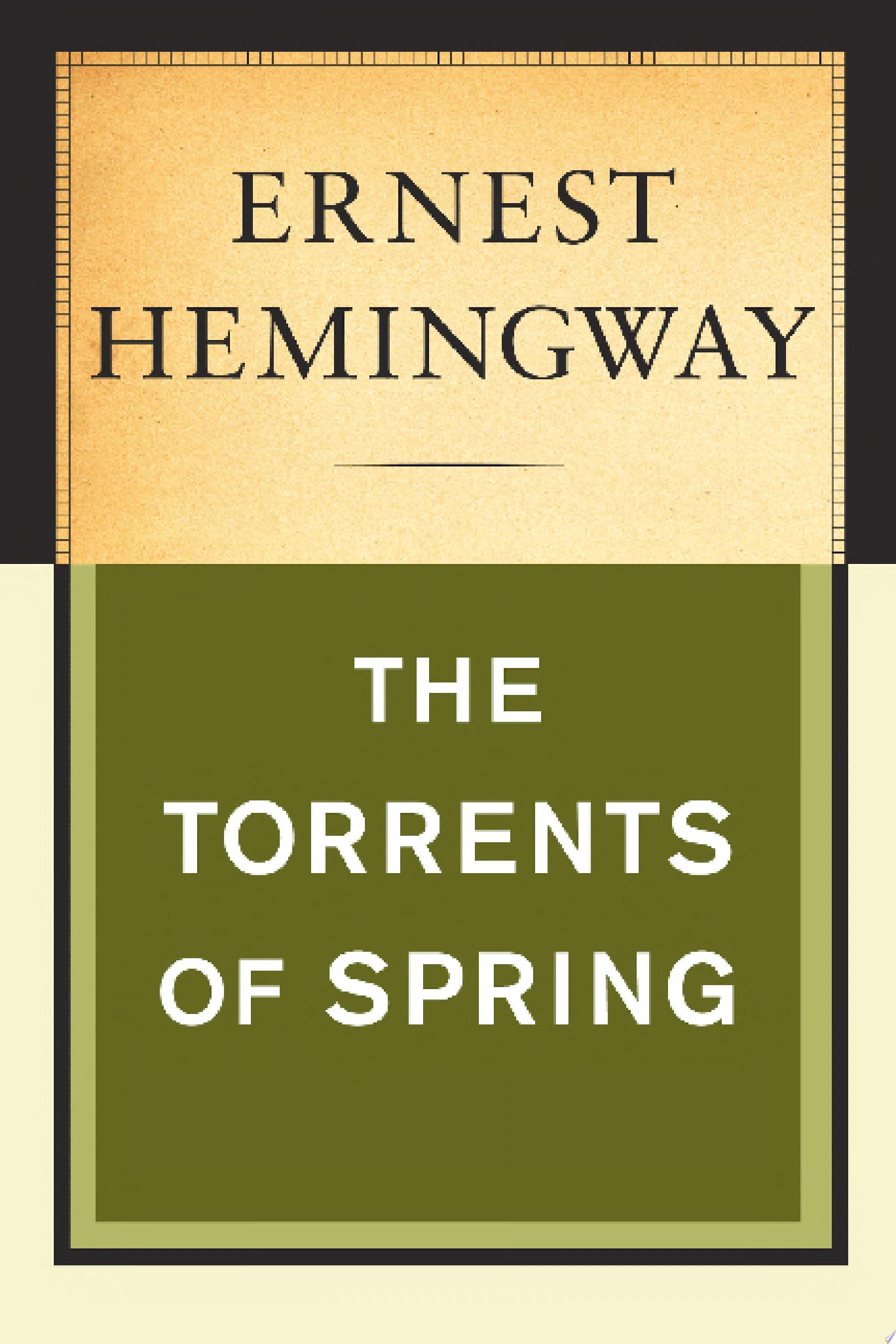 The Torrents of Spring