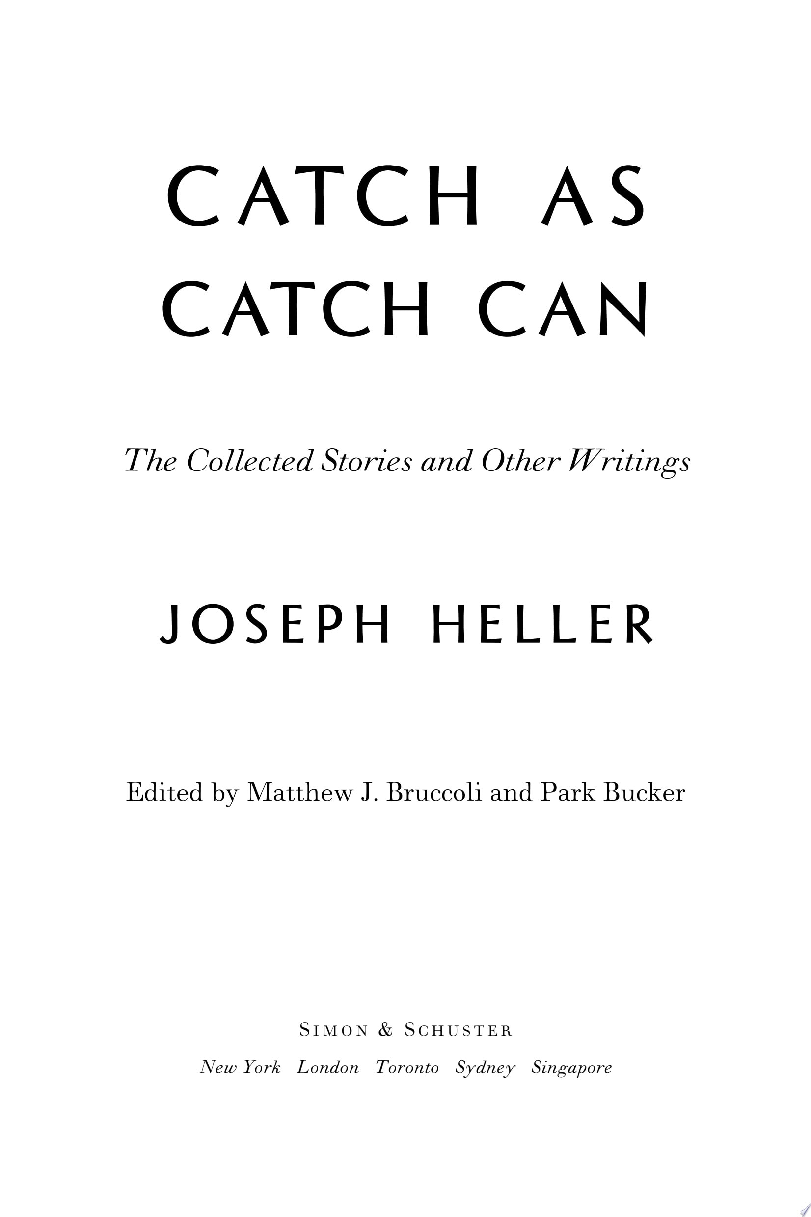 Catch As Catch Can