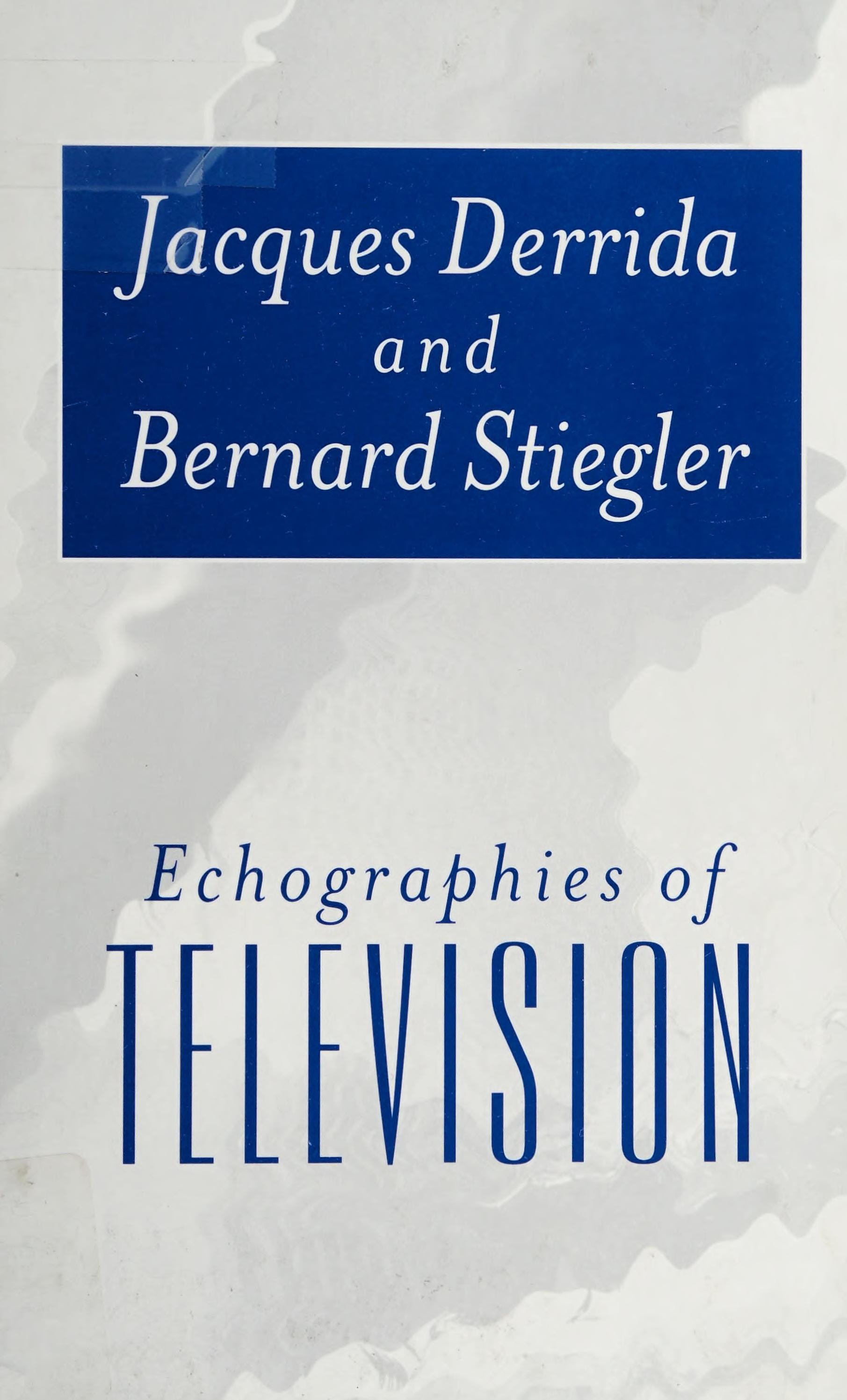 Echographies of Television Filmed Interviews