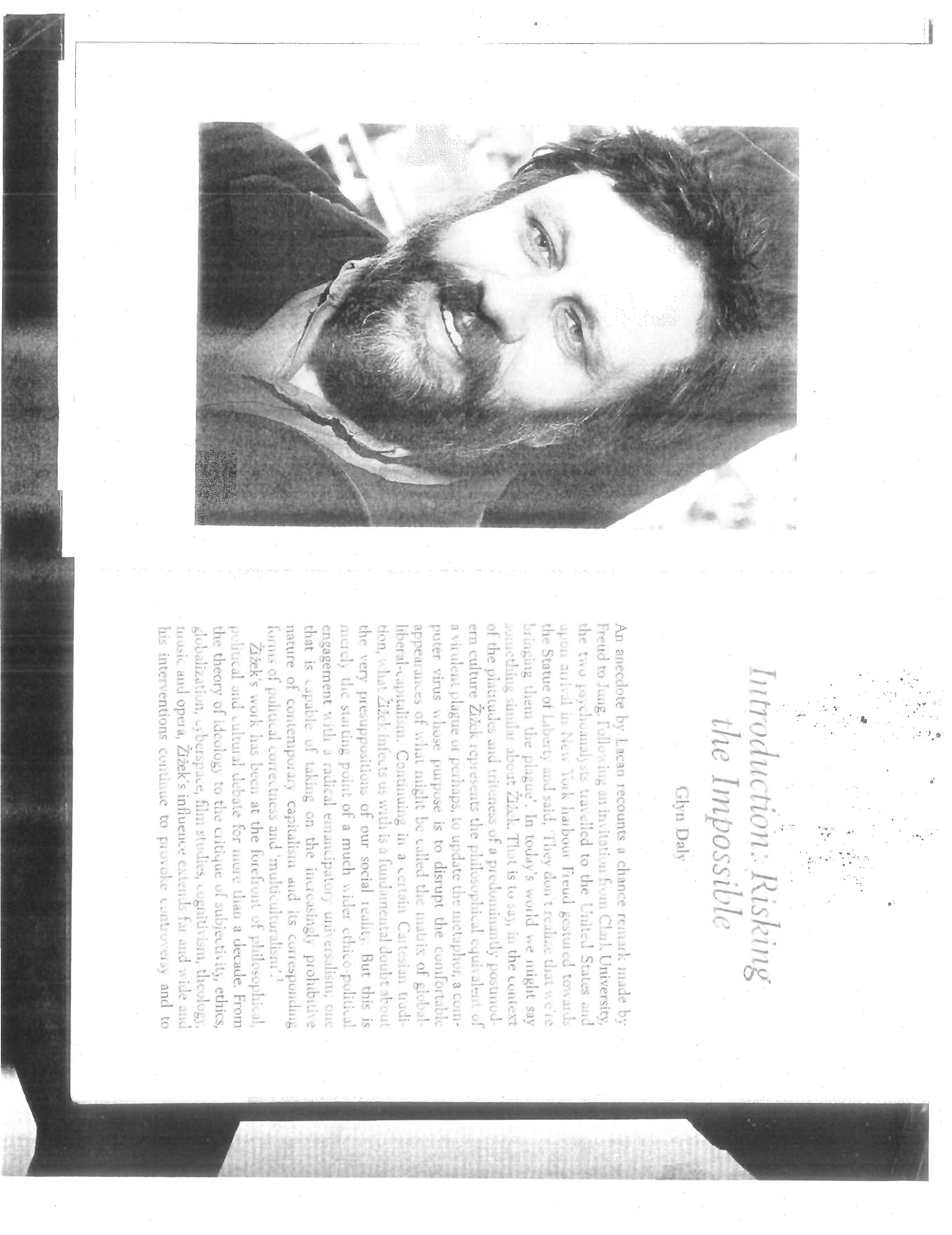 Conversations with Zizek
