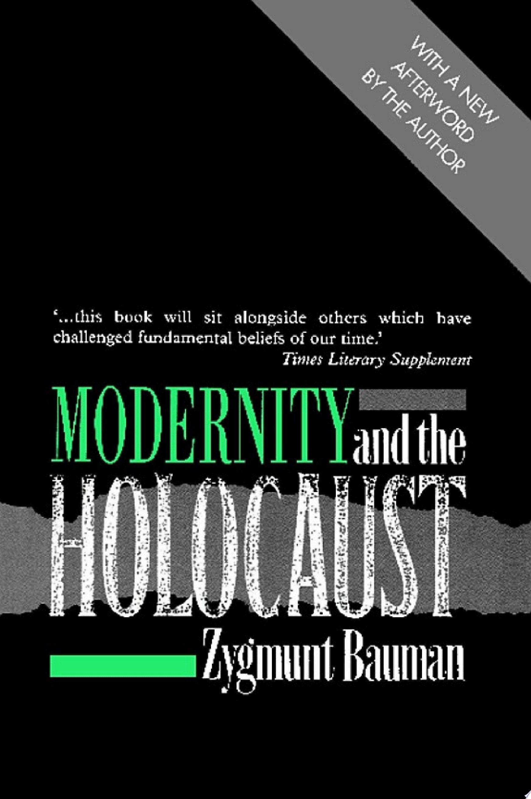 Modernity and the Holocaust