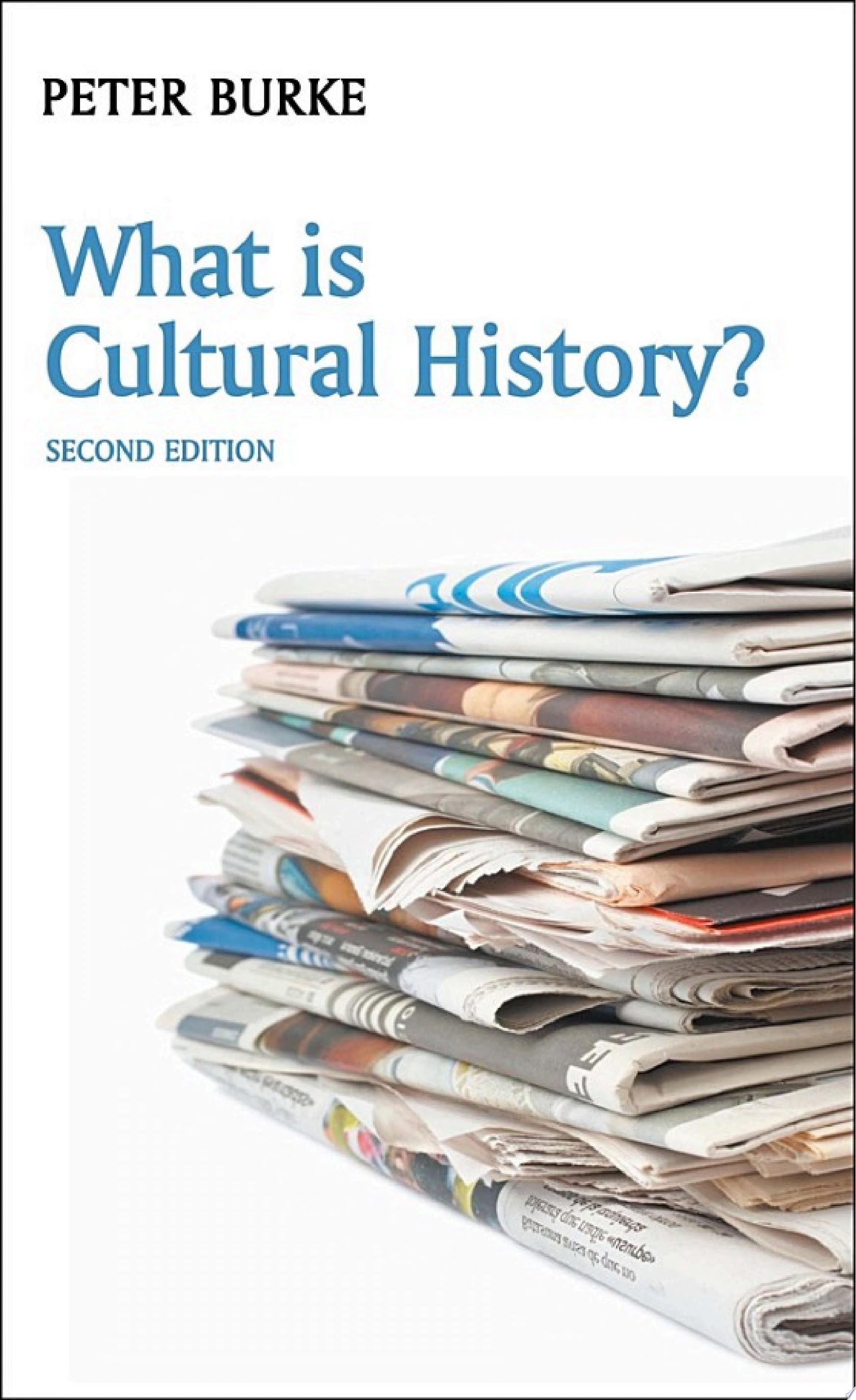 What is Cultural History?
