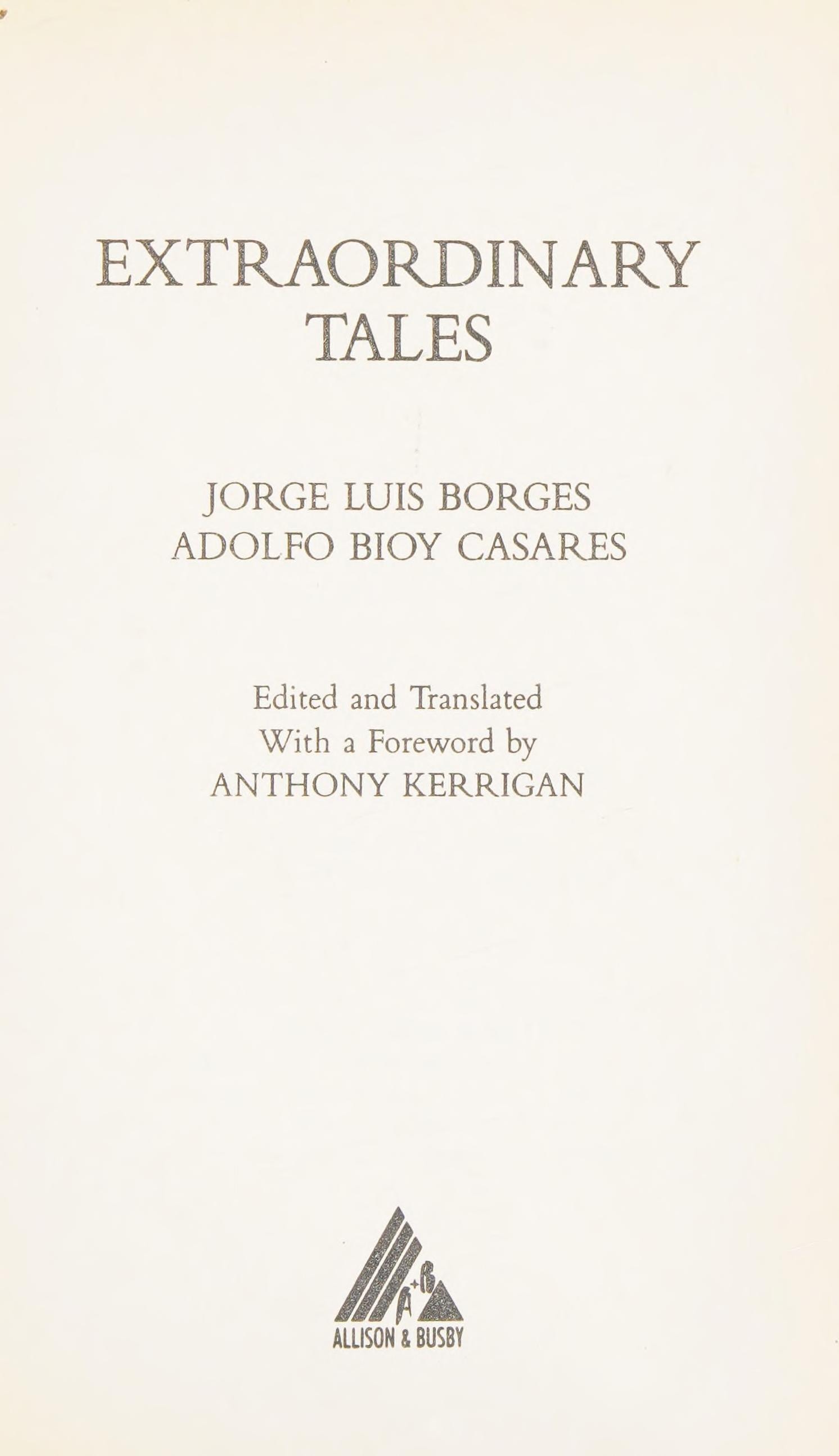 Extraordinary Tales