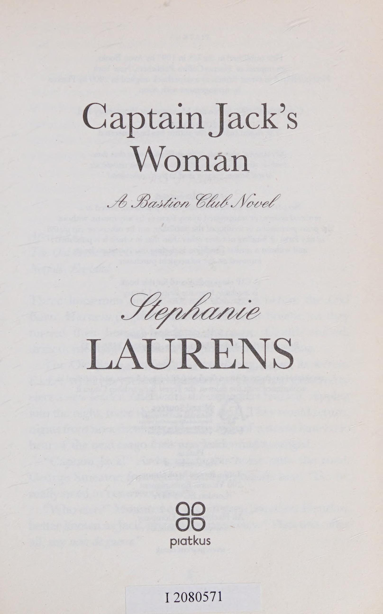 Captain Jack's Woman