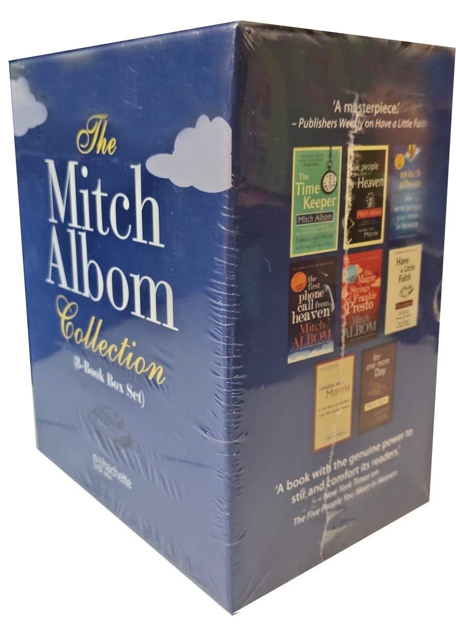 MITCH ALBOM 8 TITLE SET
