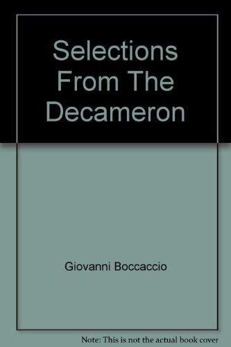 Selections from the Decameron