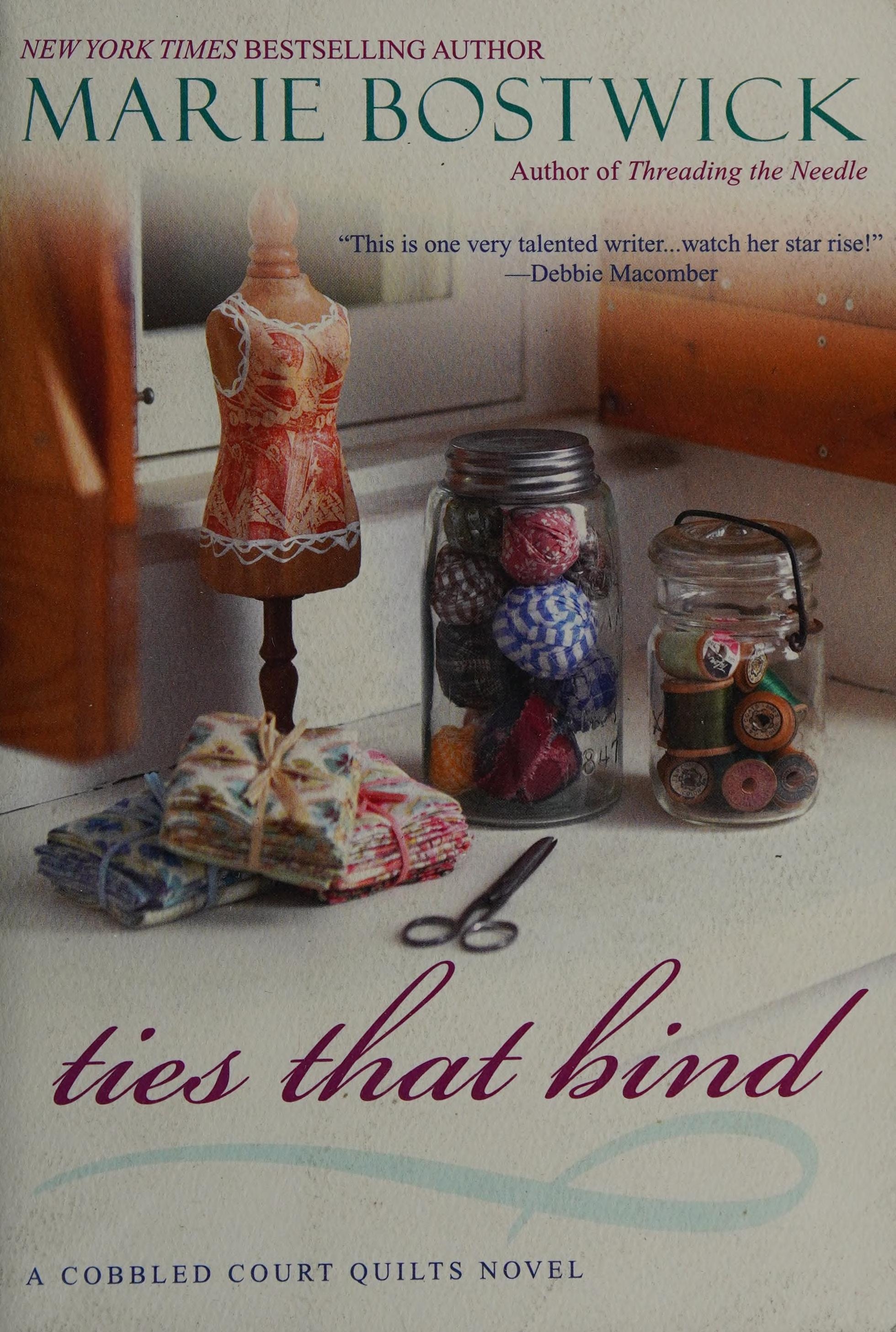 Ties That Bind (Cobbled Court, Book 5) (Cobbled Court Quilts Novels)