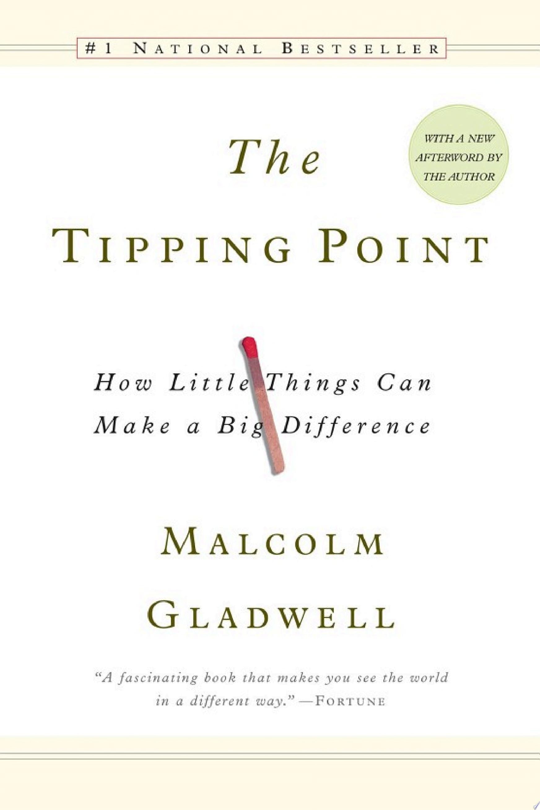 The Tipping Point (CU - Cover Baru ISBN LAMA)