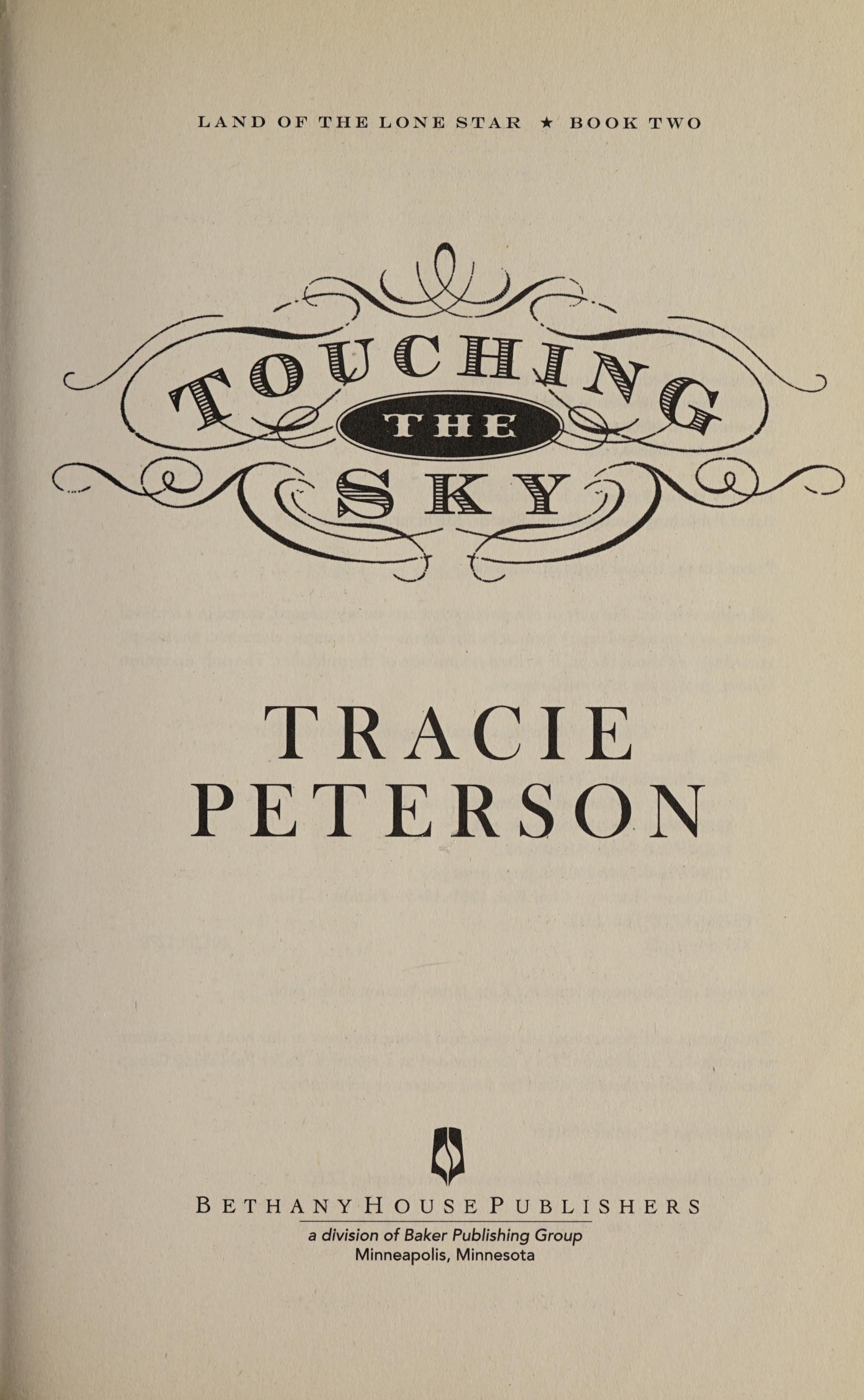 Touching the Sky (Land of the Lone Star Series)