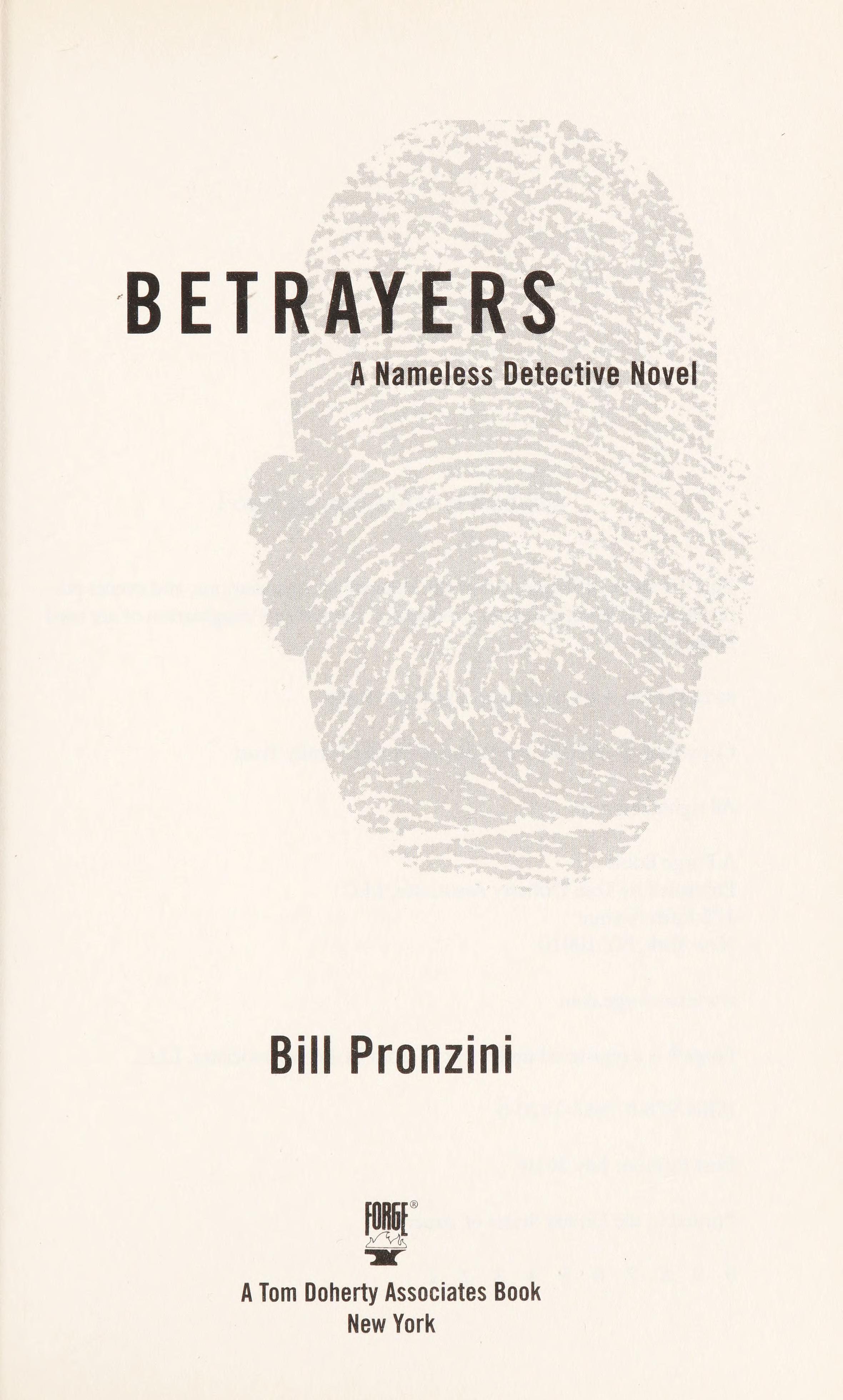 Betrayers