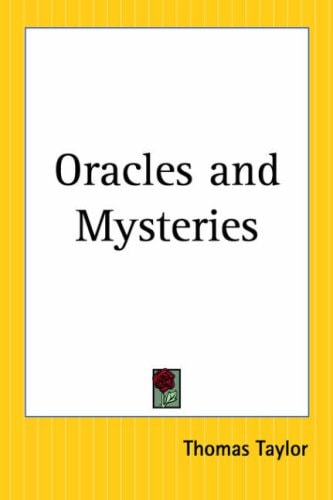 Oracles and Mysteries